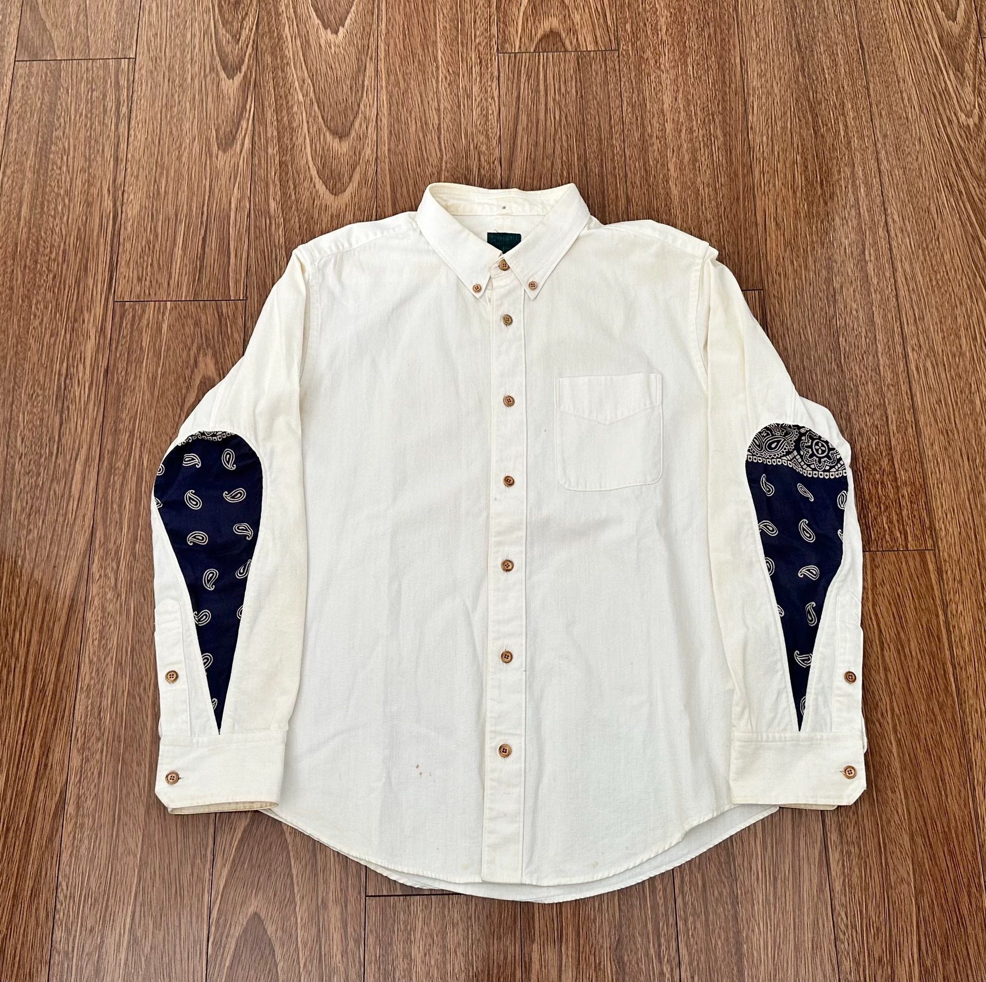 Visvim VISVIM ICT Albacore Shirt Bandana Blue Drop Used 1 Size US S / EU 44-46 / 1 - 1 Thumbnail