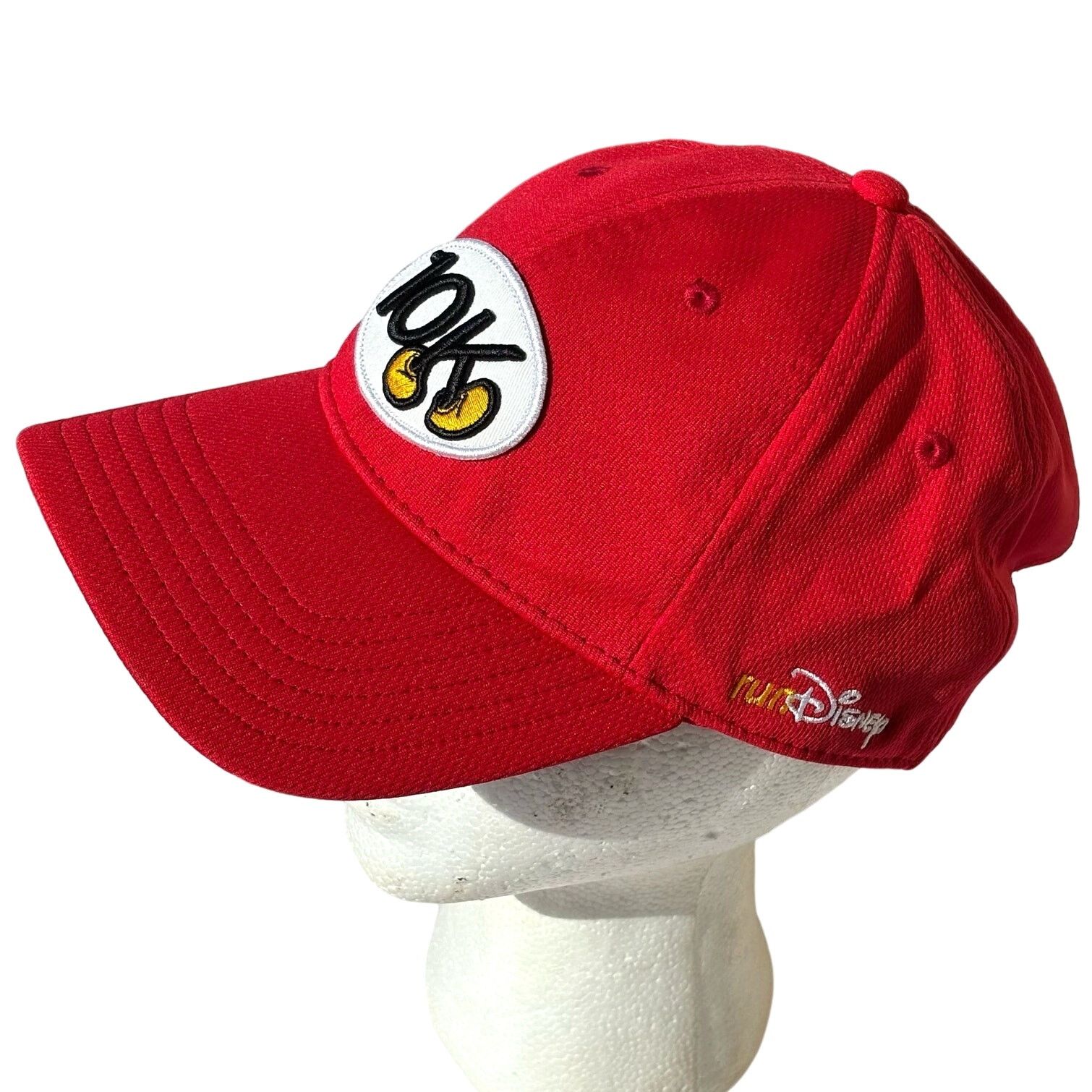 Disney Red Disney Parks 10k Marathon Men's Hat Size ONE SIZE - 2 Thumbnail