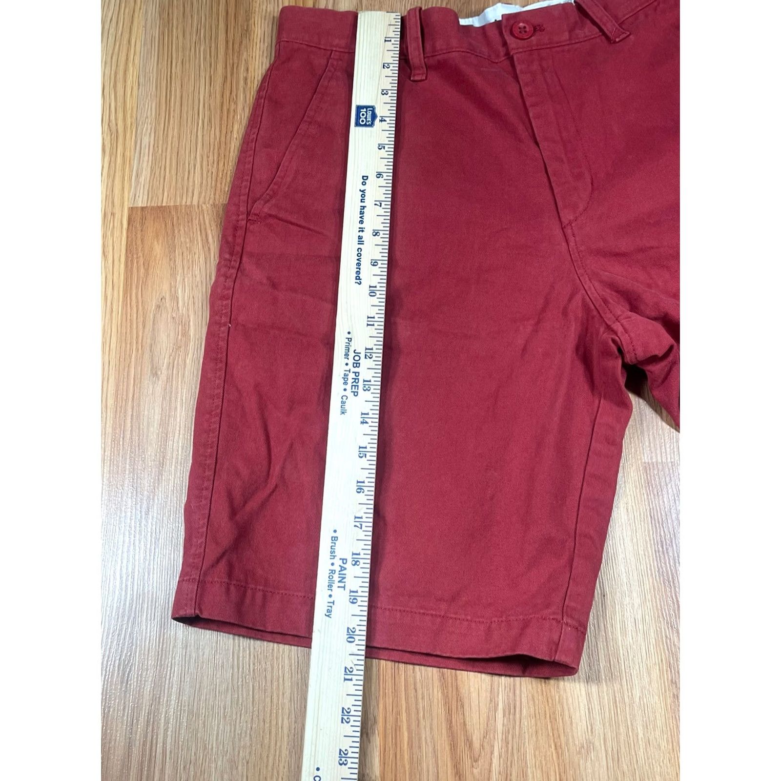 Eddie Bauer Eddie Bauer Shorts Mens Size 32 Legend Red Flat Front Khaki Chino Casual Outdoor Clothing Size US 32 / EU 48 - 7 Thumbnail