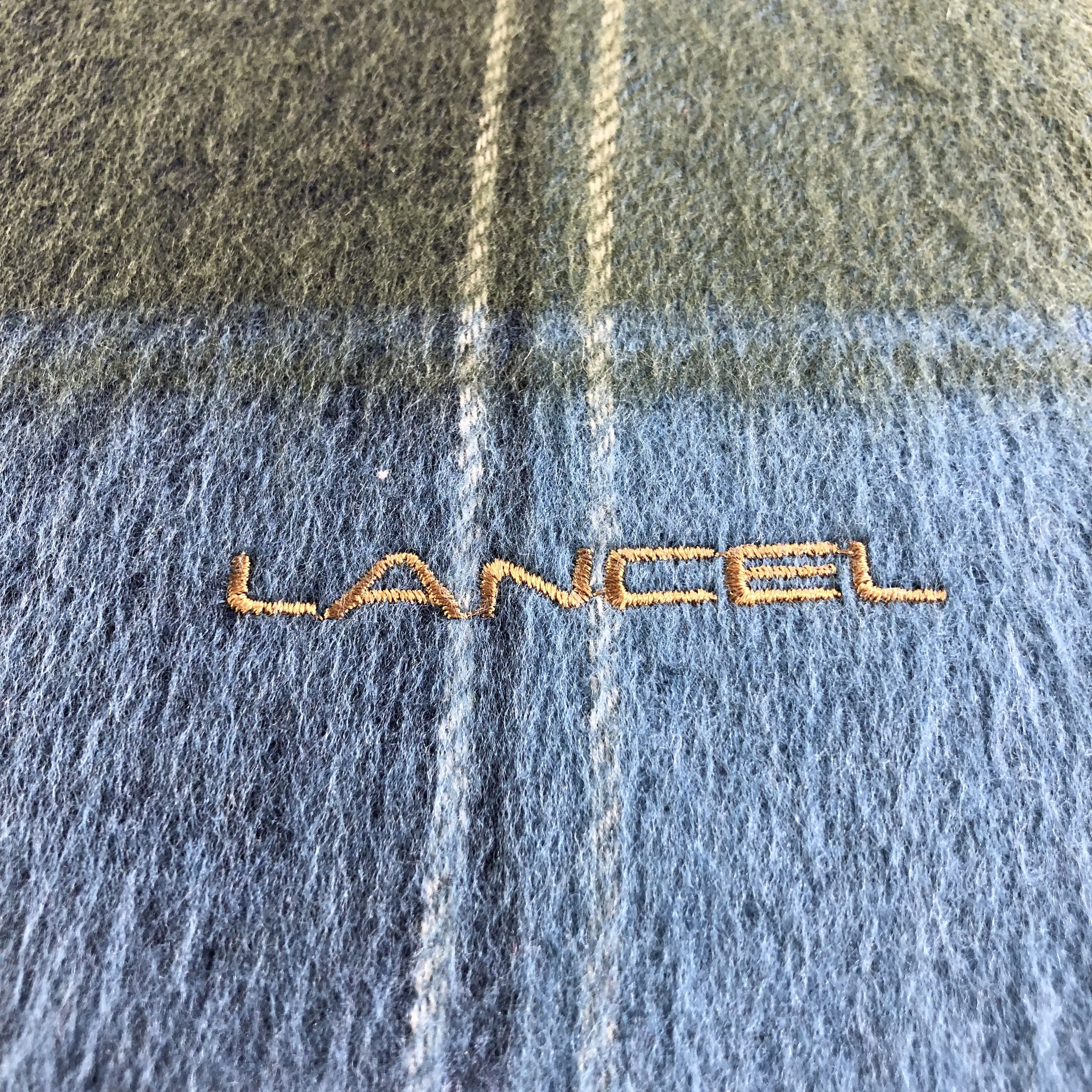 Lancel Lancel Wool Scarf Muffler V1966 Size ONE SIZE - 4 Thumbnail