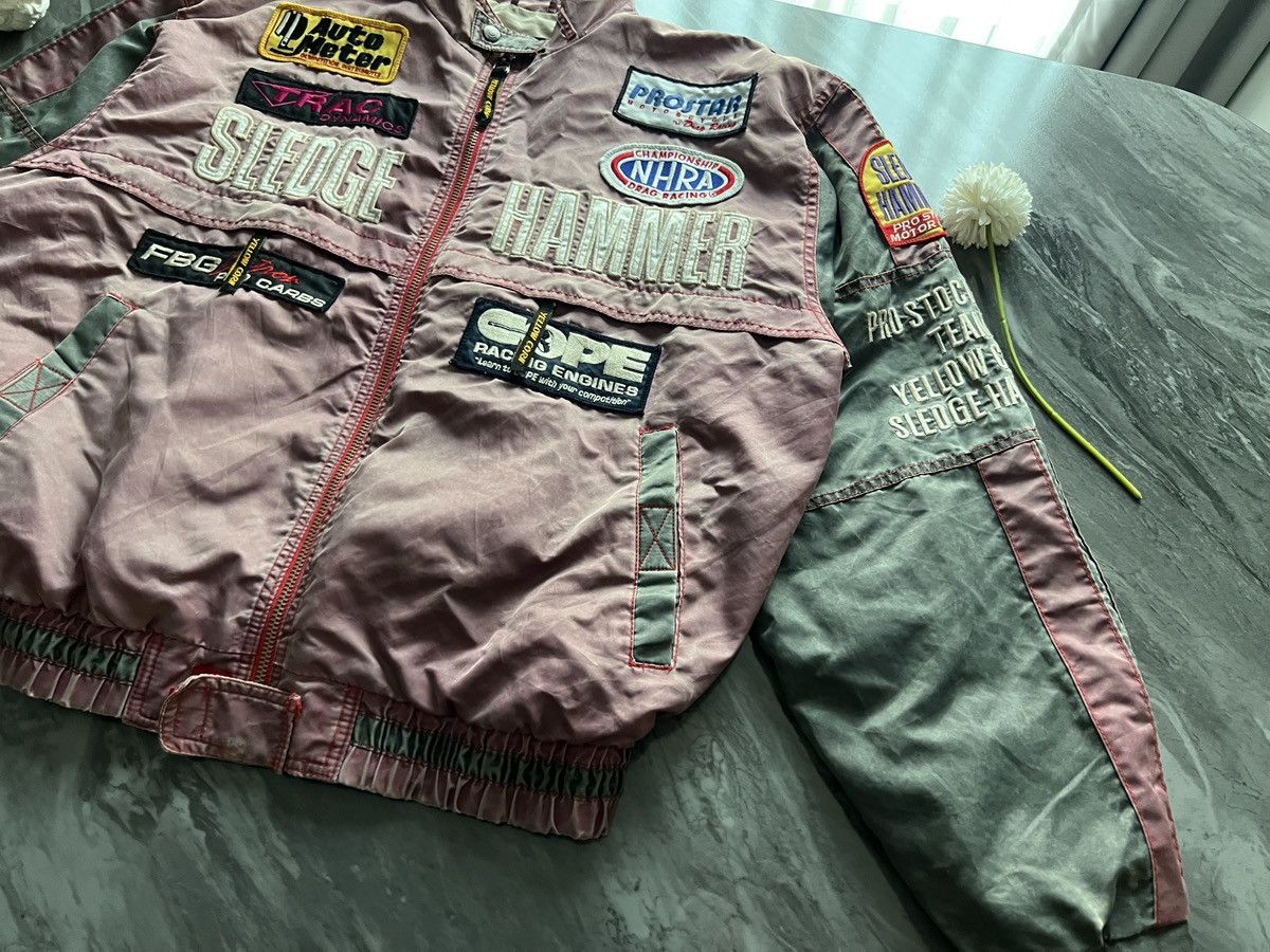 YELLOW CORN Yellow Corn : Hammer Prostar Pink Gray Bike Jacket Size US XL / EU 56 / 4 - 4 Thumbnail