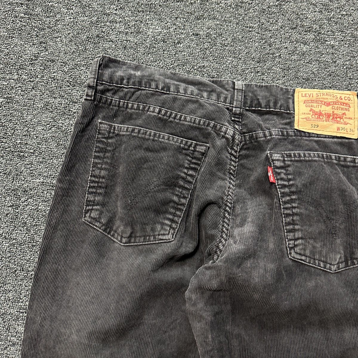 Levi's × Vintage Levis 529 Flared Corduroy Pants Size US 30 / EU 46 - 7 Thumbnail