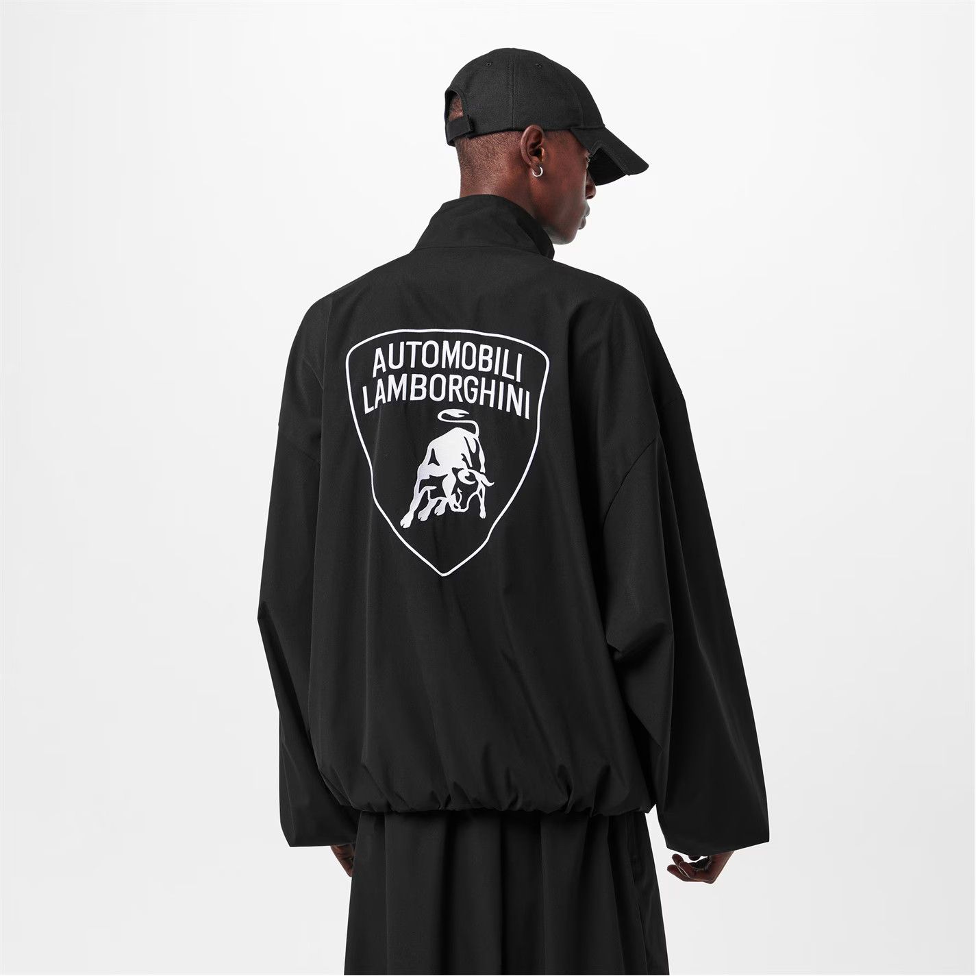 Balenciaga o1g2r1mq0226 Lamborghini Tracksuit Jacket In Black Size US M / EU 48-50 / 2 - 4 Thumbnail