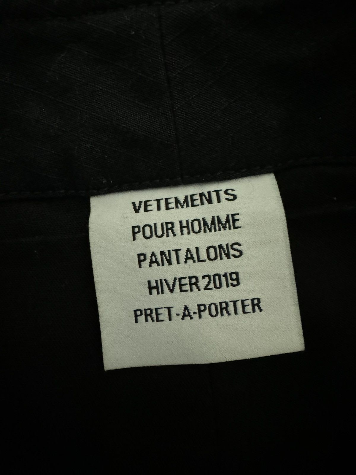 Vetements Lasercut Cargo Pants Size US 33 - 9 Thumbnail