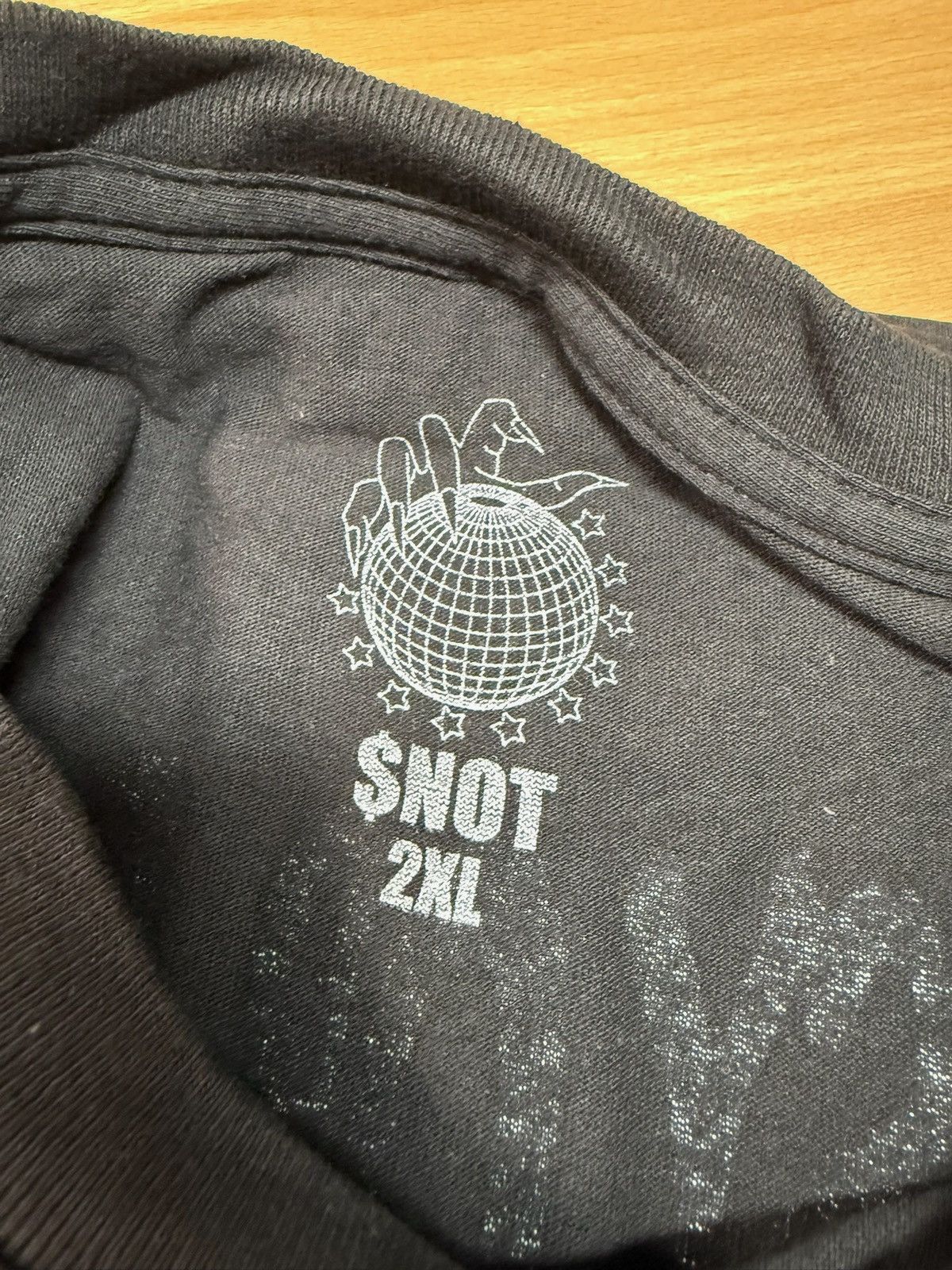 Band Tees × Rap Tees $NOT Don’t Get Lost in the Mosh Pit Tee Black XXL Size US XXL / EU 58 / 5 - 6 Thumbnail