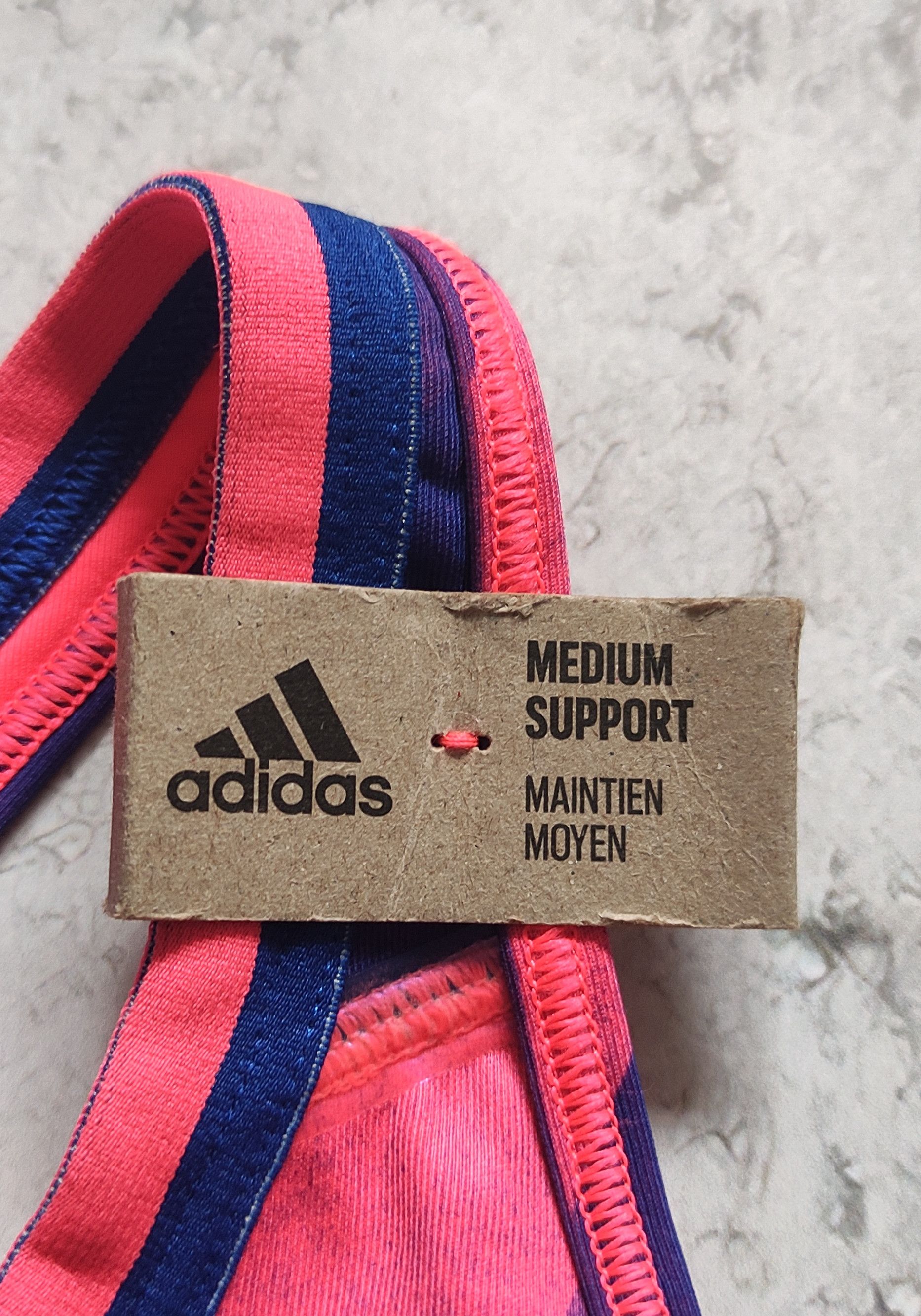 Adidas adidas Women's Dont Rest Alphaskin Q1 Print Bra FT3127 XS Size XS / US 0-2 / IT 36-38 - 4 Thumbnail