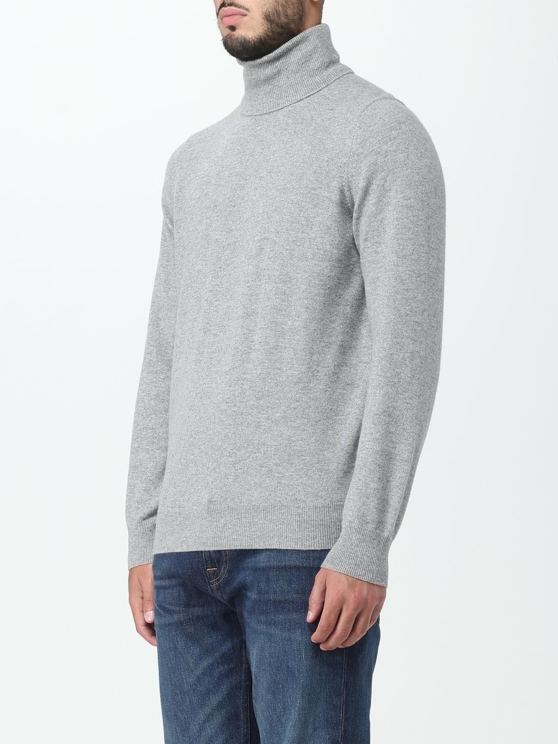 Brunello Cucinelli o1y0526 Turtleneck Sweater in Gray Size US XL / EU 56 / 4 - 4 Thumbnail