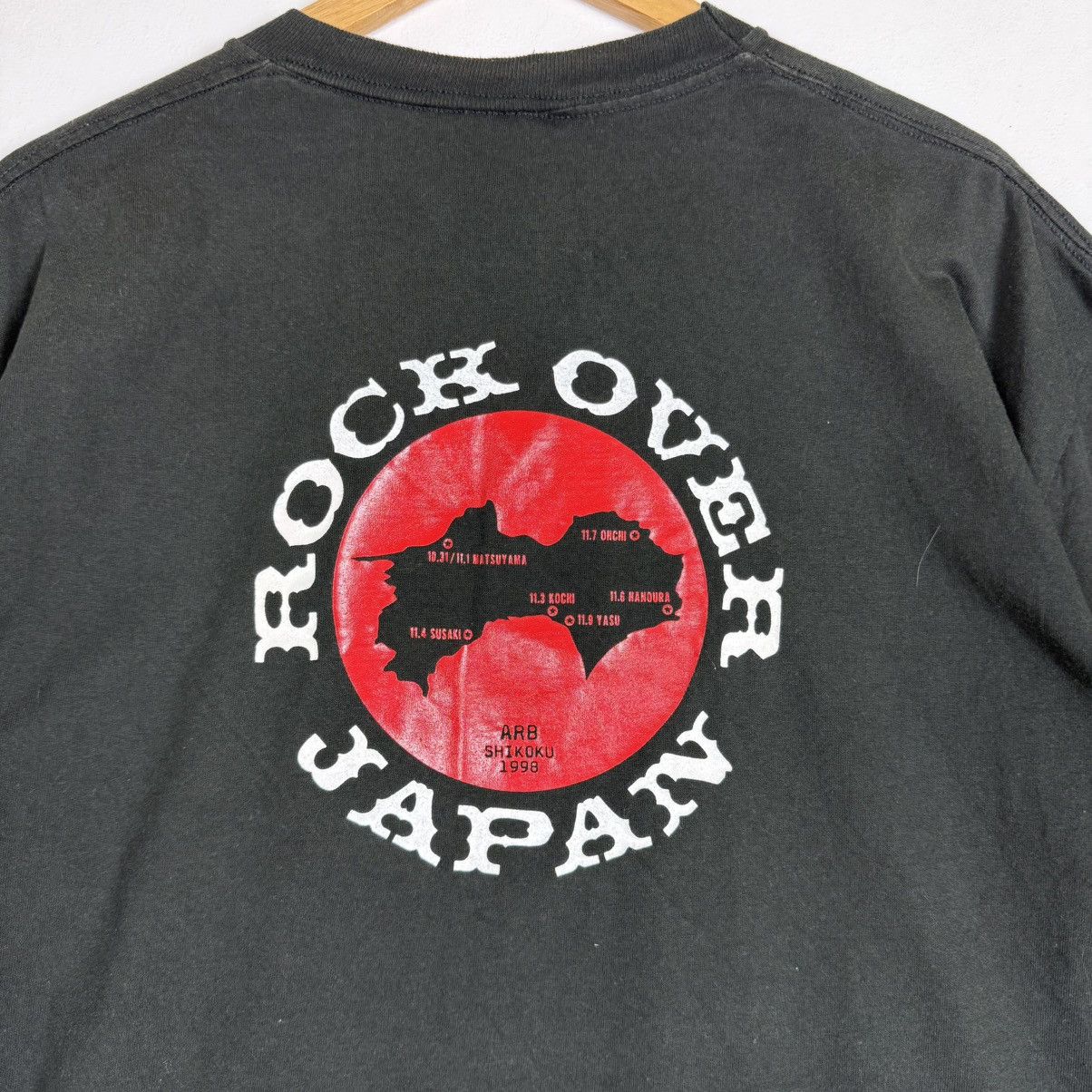 Jerzees Vintage Rock Over Japan ARB Shikoku 1998 Size US M / EU 48-50 / 2 - 1 Thumbnail