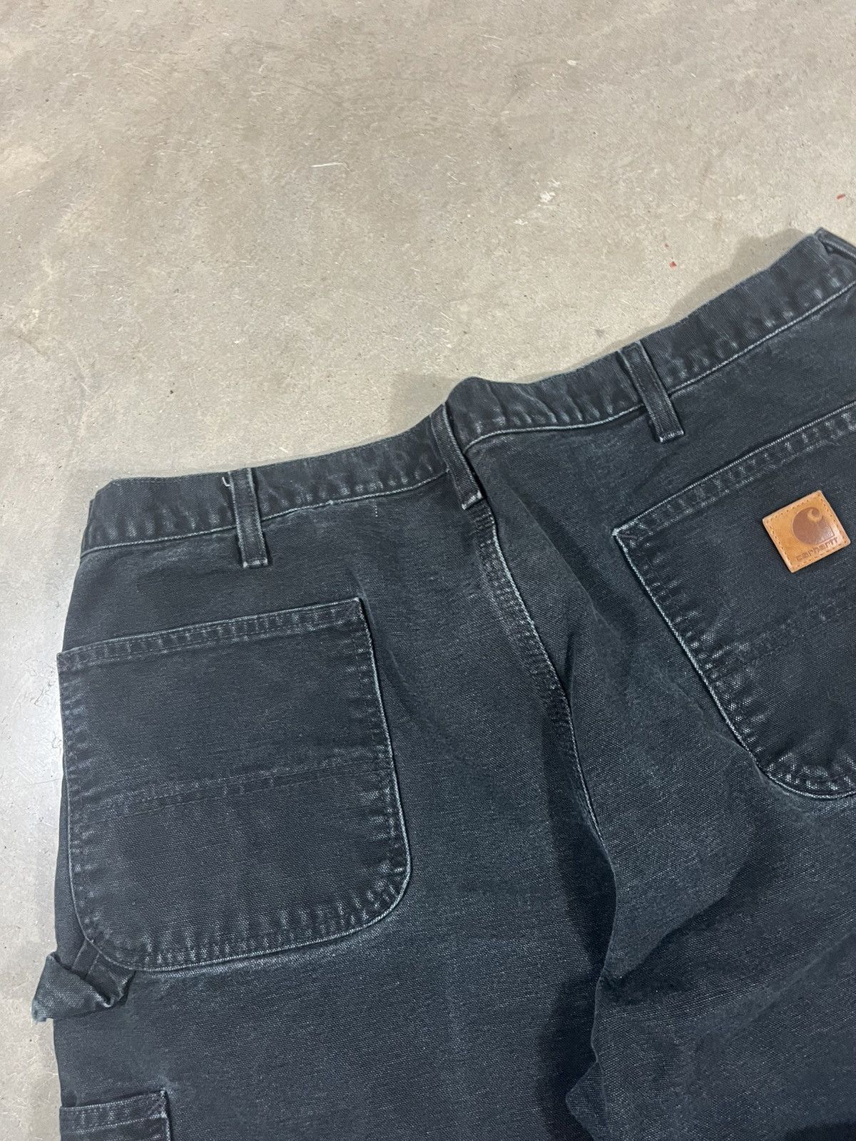 Carhartt Carhartt B11 BLK Work Pants Faded Black Size US 39 - 6 Thumbnail