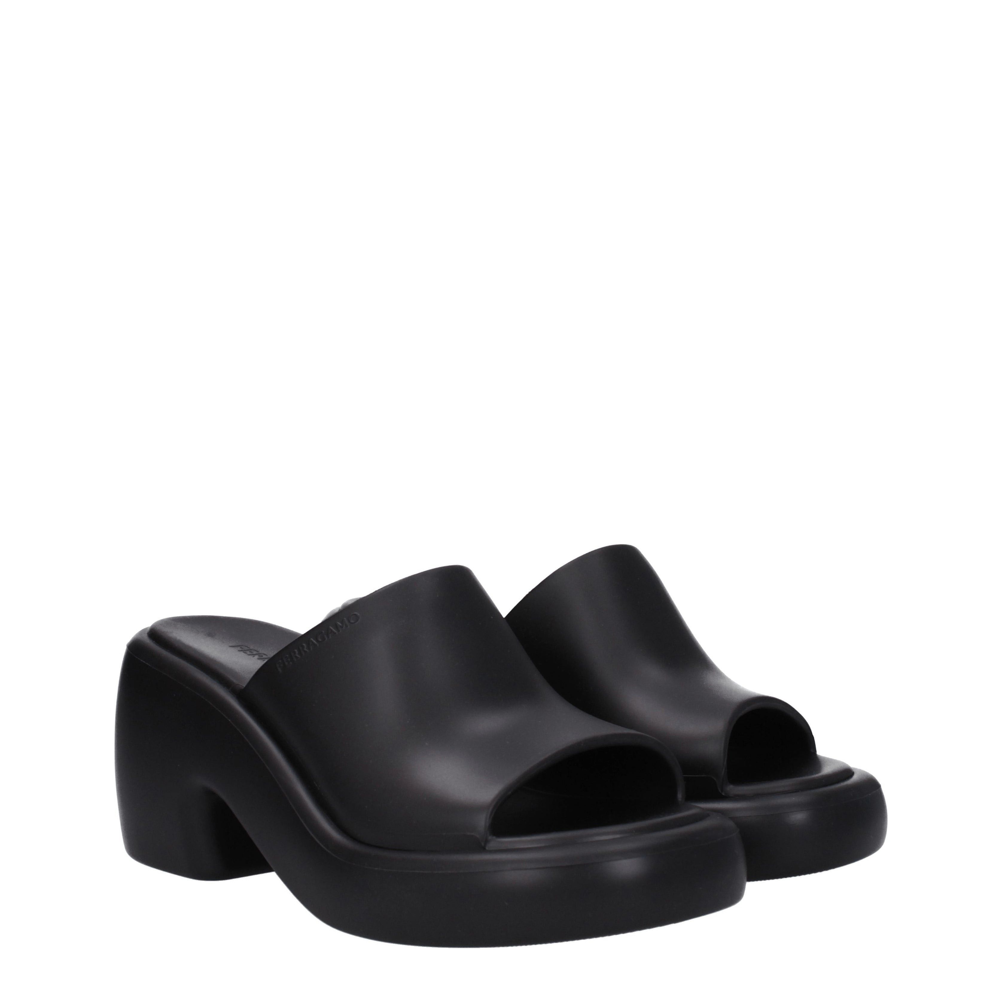 Salvatore Ferragamo Sandals in Rubber Size US 9 / IT 39 - 1 Thumbnail