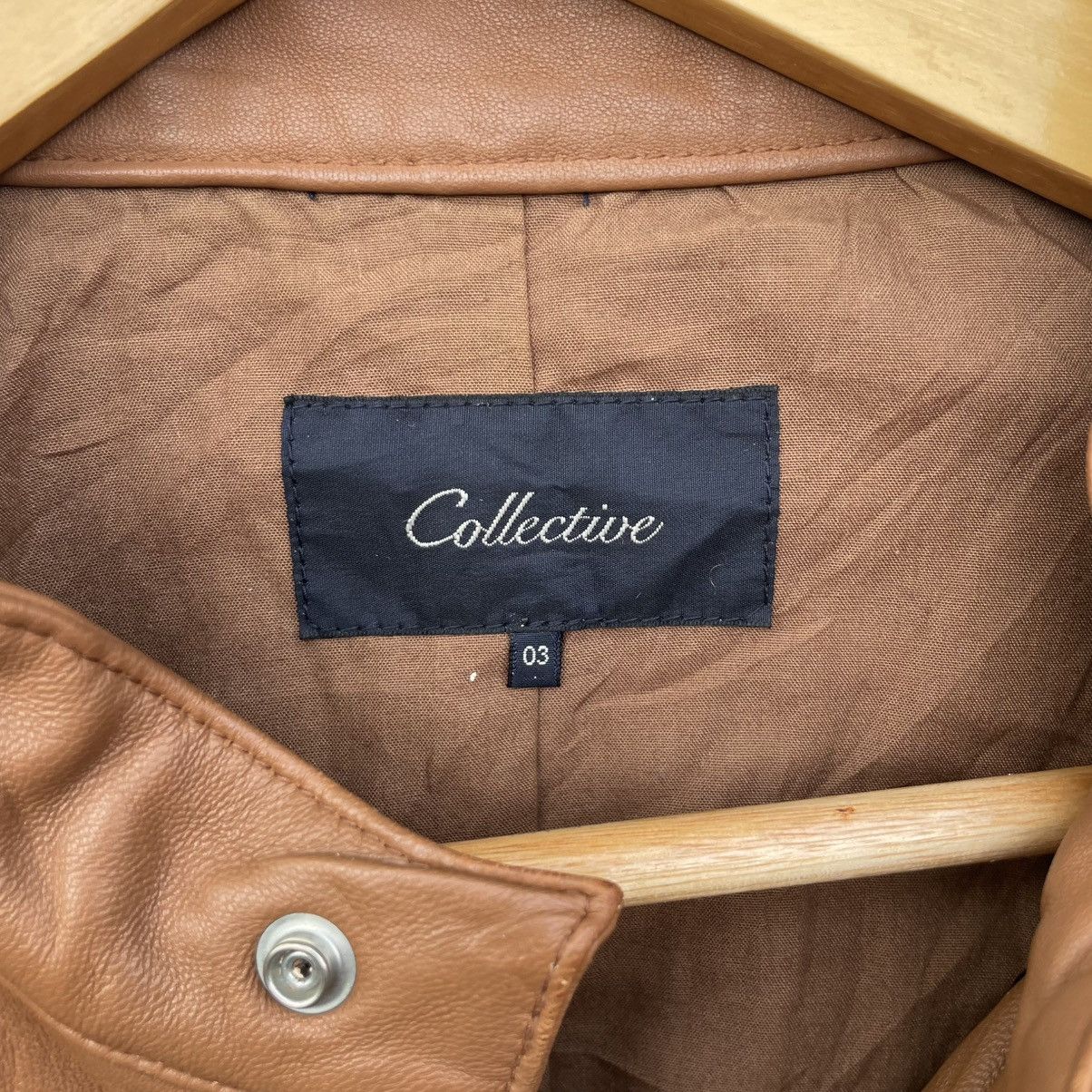 Genuine Leather × Japanese Brand × Vintage Japanese Brand Collection Biker Cafe Racer Jacket Size M / US 6-8 / IT 42-44 - 4 Thumbnail