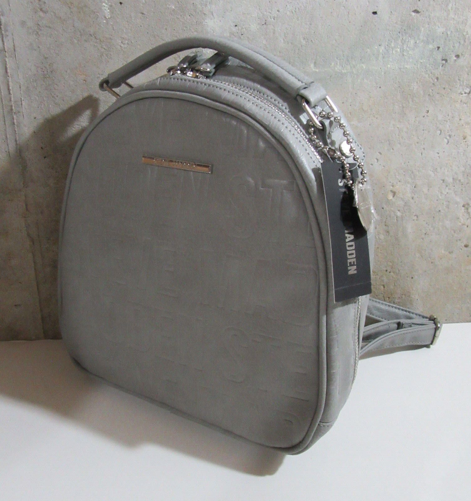 Steve Madden Steve Madden Logo Backpack Grey Size ONE SIZE - 4 Thumbnail