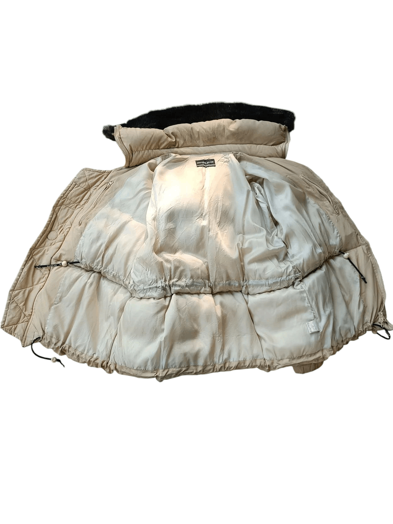 Japanese Brand Nicole Club For Men Winter Fur Hoodie Bomber Jacket FR013 Size US L / EU 52-54 / 3 - 4 Thumbnail