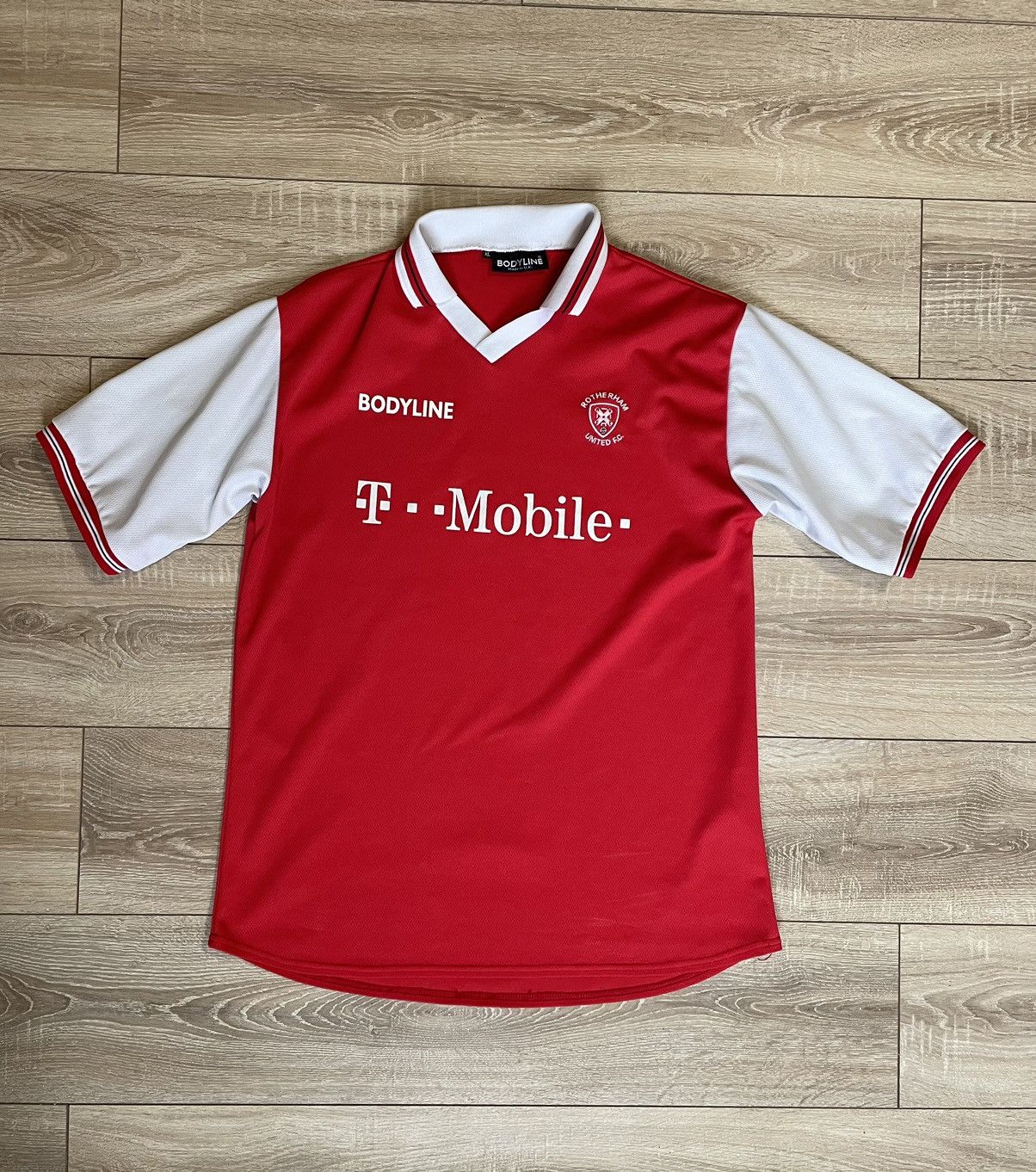 Rotherham United 2002-03 Bodyline home football jersey