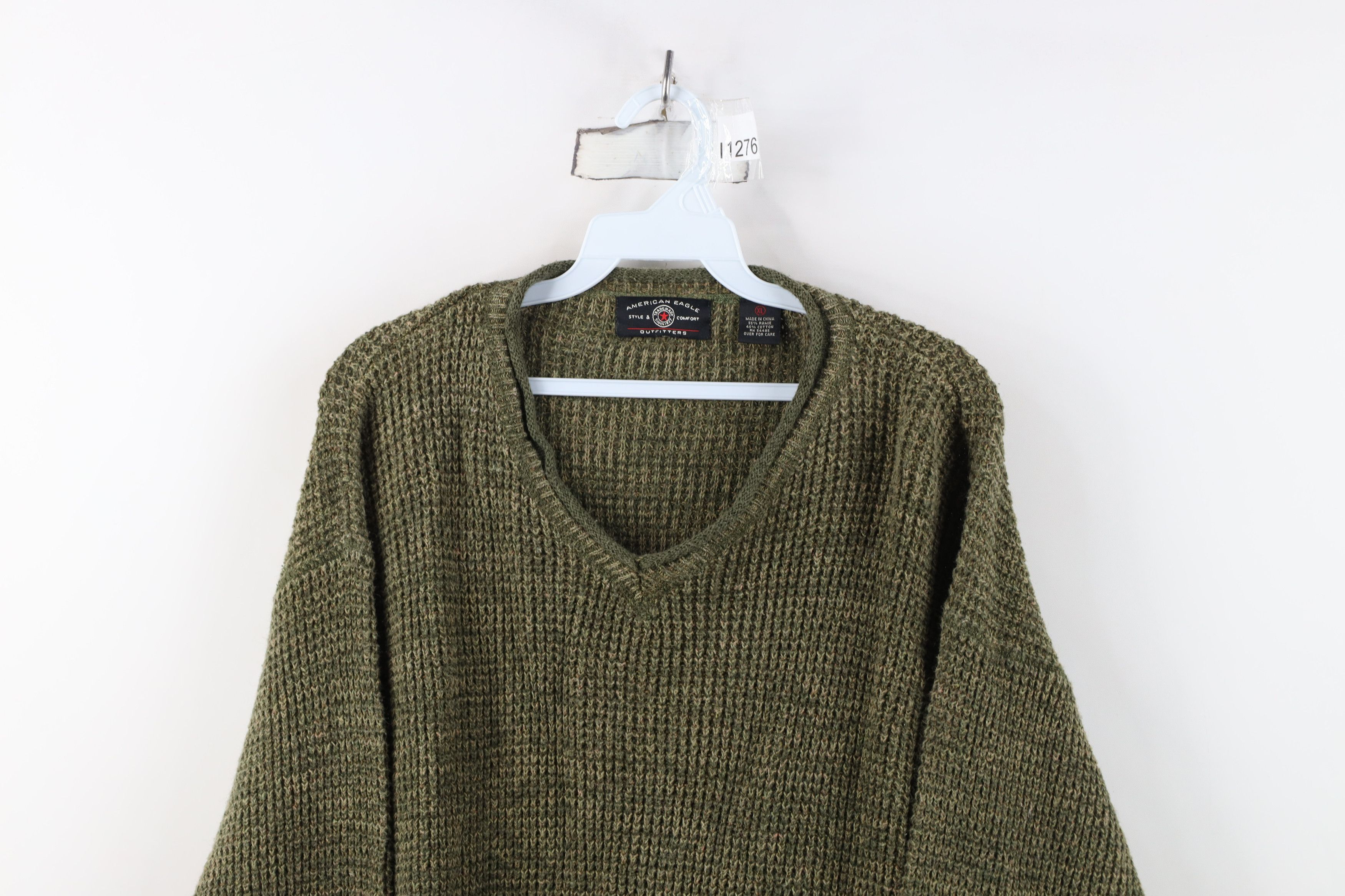 American Eagle Outfitters Vintage 90s Y2K American Eagle Outfitters Marled Sweater Size XL / US 12-14 / IT 48-50 - 2 Thumbnail
