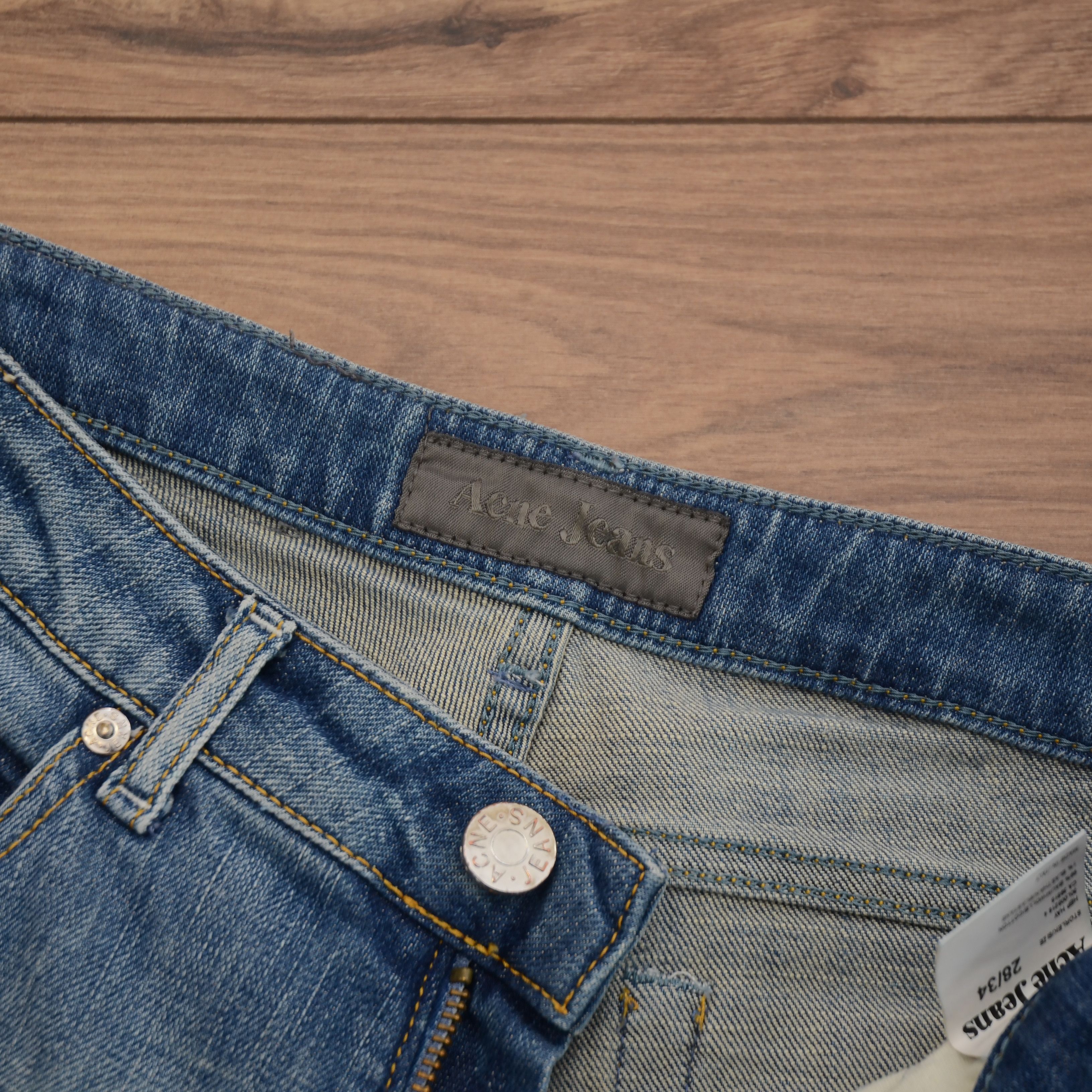 Acne Studios Acne Jeans Hep Hay Slim Jeans Size M W28 Blue Made in Italy Size 28" / US 6 / IT 42 - 11 Thumbnail