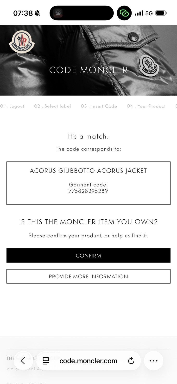 Moncler Moncler Acorus Jacket Size US M / EU 48-50 / 2 - 17 Thumbnail
