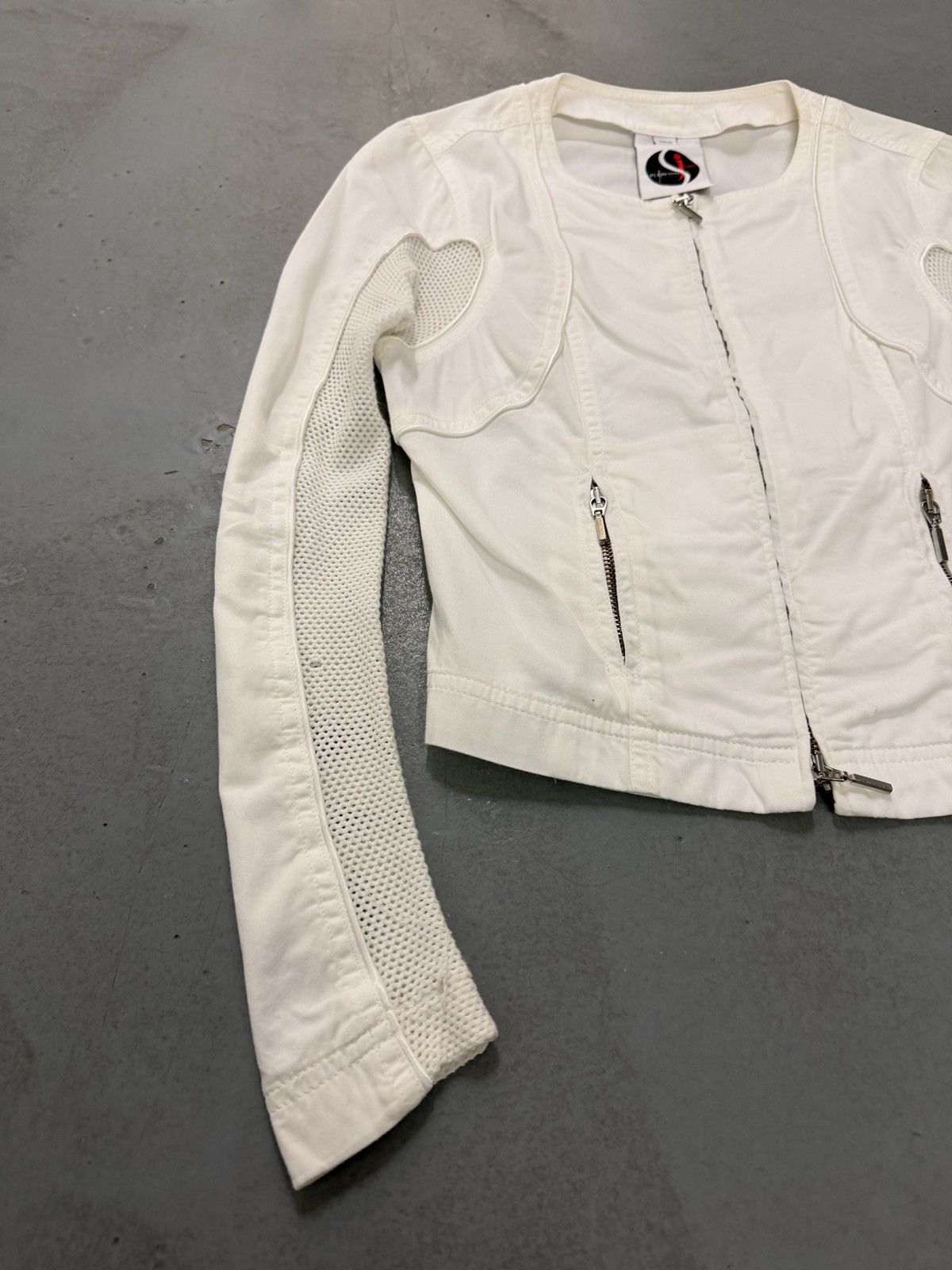 plein sud Plein Sud Jeans White Utility Set (Jacket + Pants) Size S / US 4 / IT 40 - 4 Thumbnail