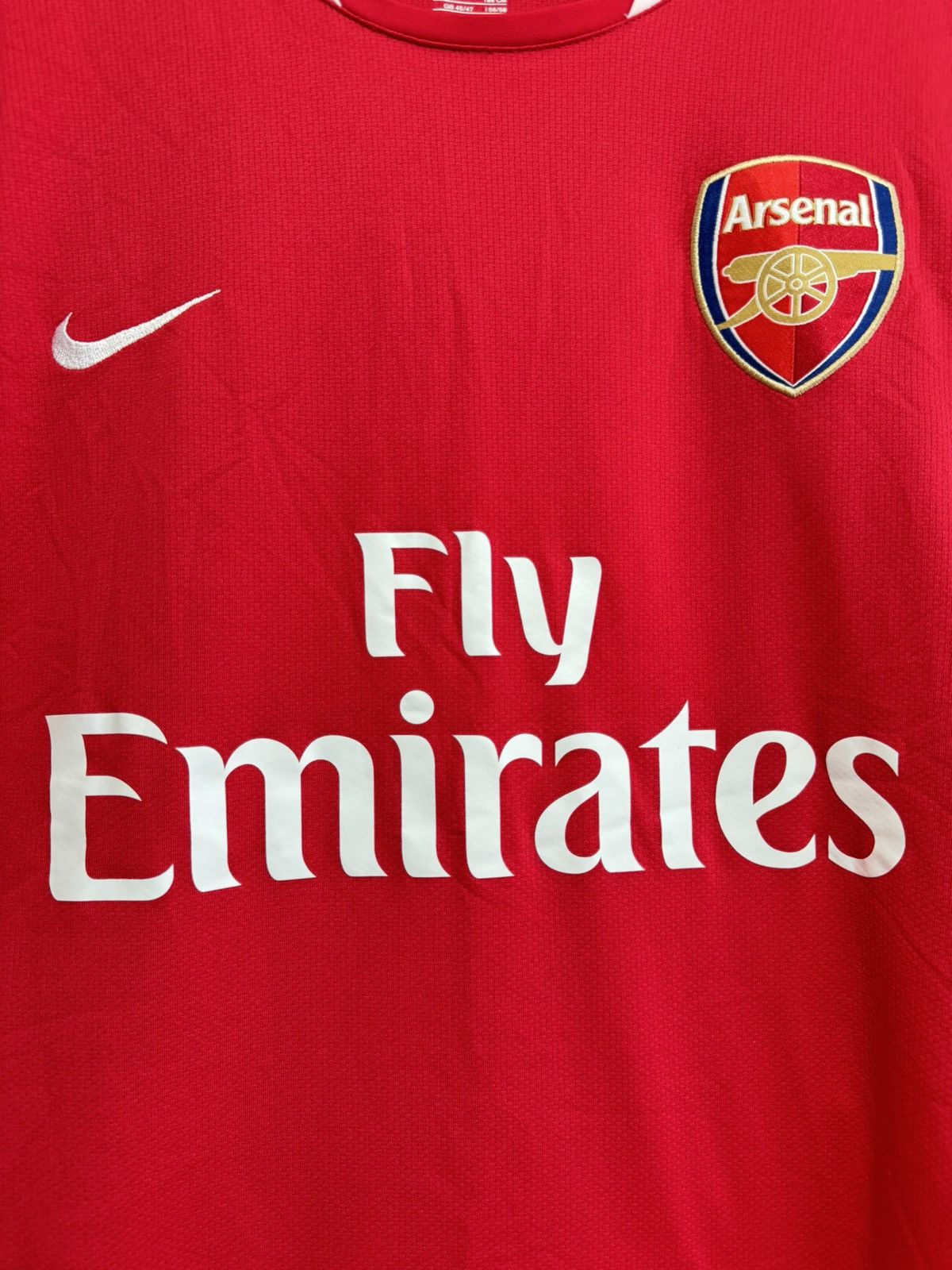 Nike × Vintage Vintage Arsenal 2007-2008 Home Soccer Jersey Football Kit Size US XL / EU 56 / 4 - 6 Thumbnail