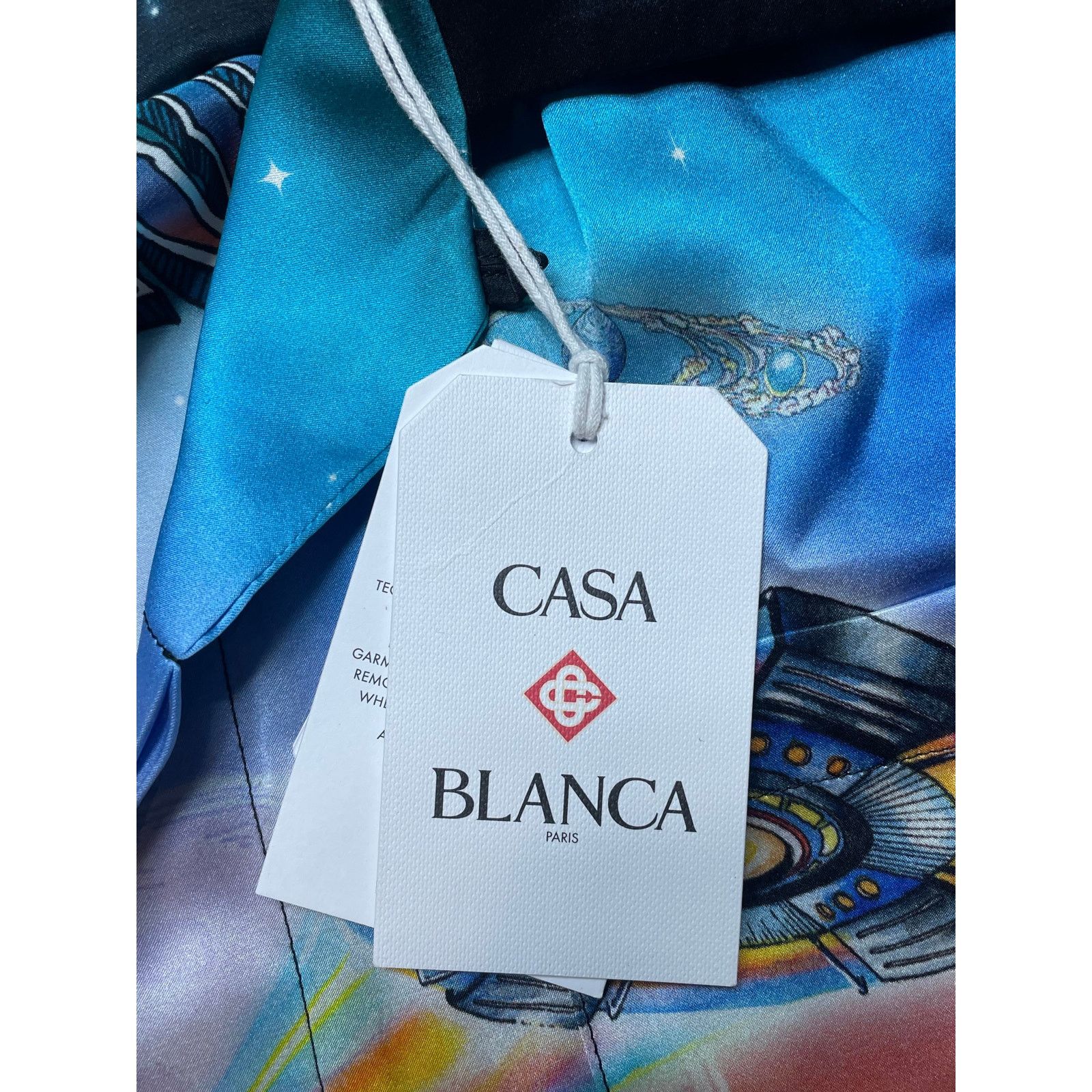 Casablanca Casablanca Silk La Prem Cuban Collar Button Up Size US S / EU 44-46 / 1 - 4 Thumbnail