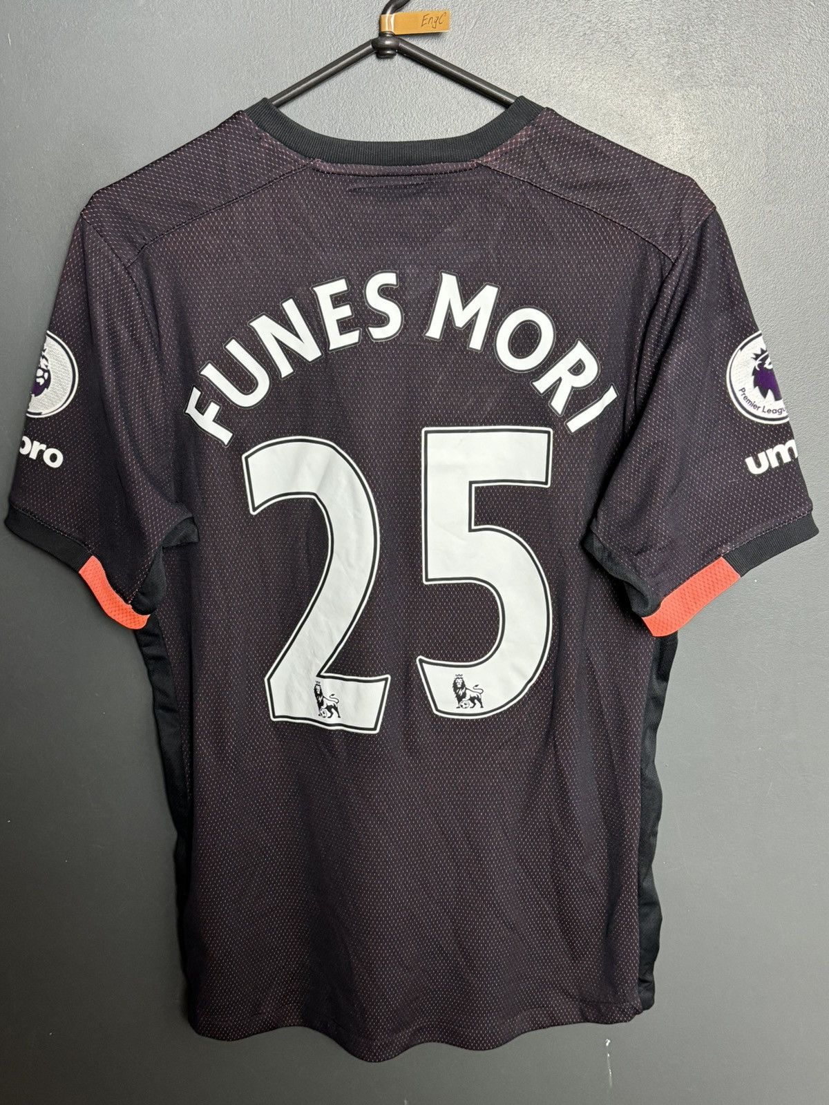 Umbro Everton 16/17 Away Funes Mori Football Jersey Size US S / EU 44-46 / 1 - 1 Thumbnail