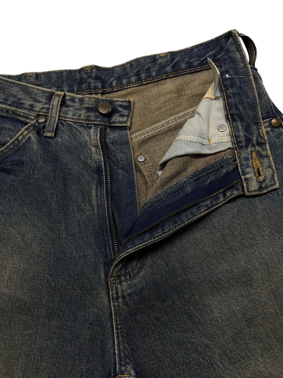 Wrangler Vintage Wrangler Japanese Denim Jeans | Relaxed Straight W28 Size US 28 / EU 44 - 8 Thumbnail