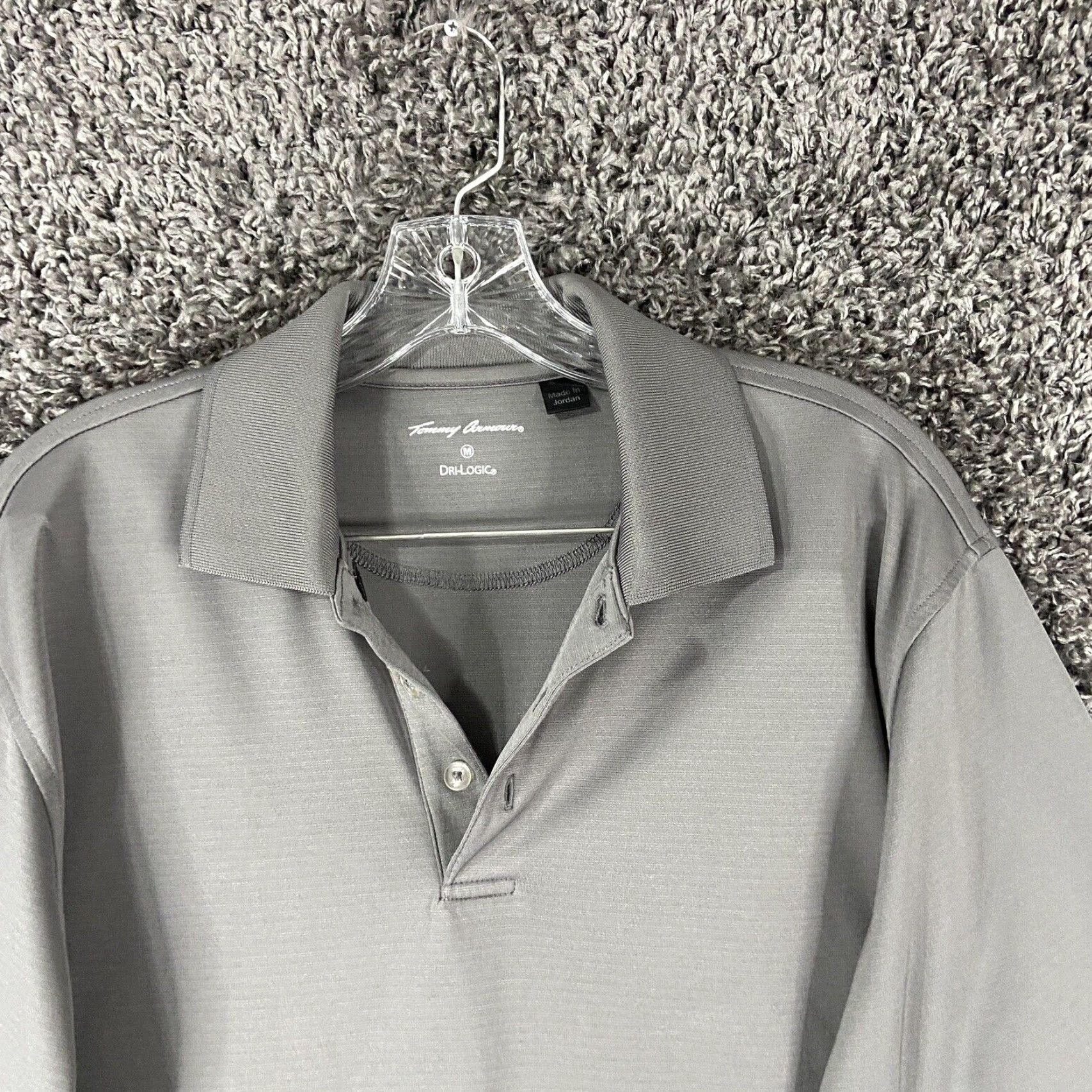 Vintage TOMMY ARMOUR Polo Shirt Gray Short Sleeve Men M #polo #TommyArmour #Mens Size US M / EU 48-50 / 2 - 5 Thumbnail