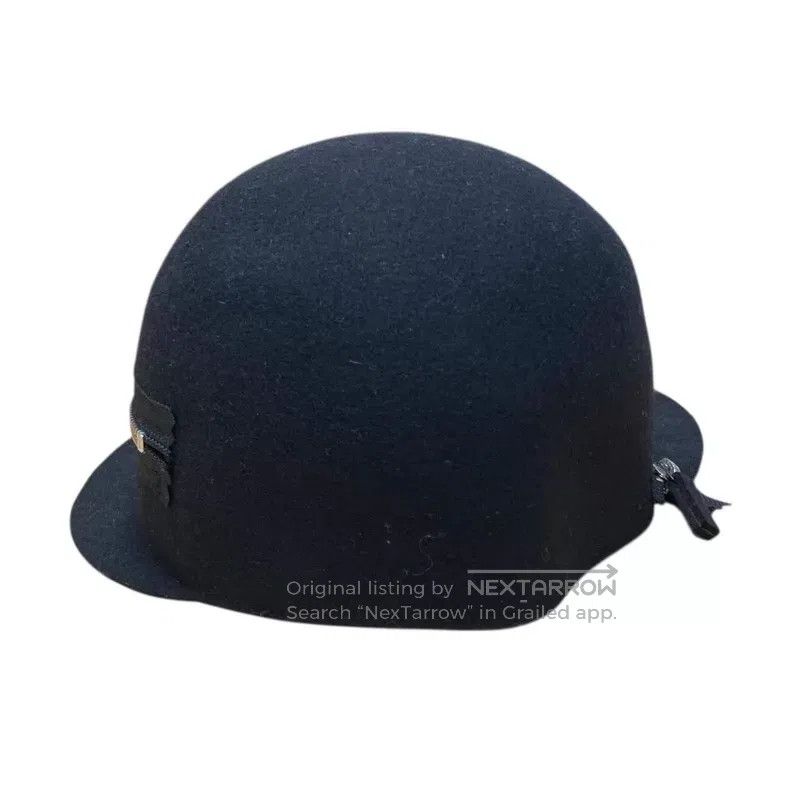 Yohji Yamamoto Yohji Yamamoto 20ss zipper deconstructed woolen hat Size ONE SIZE - 6 Thumbnail