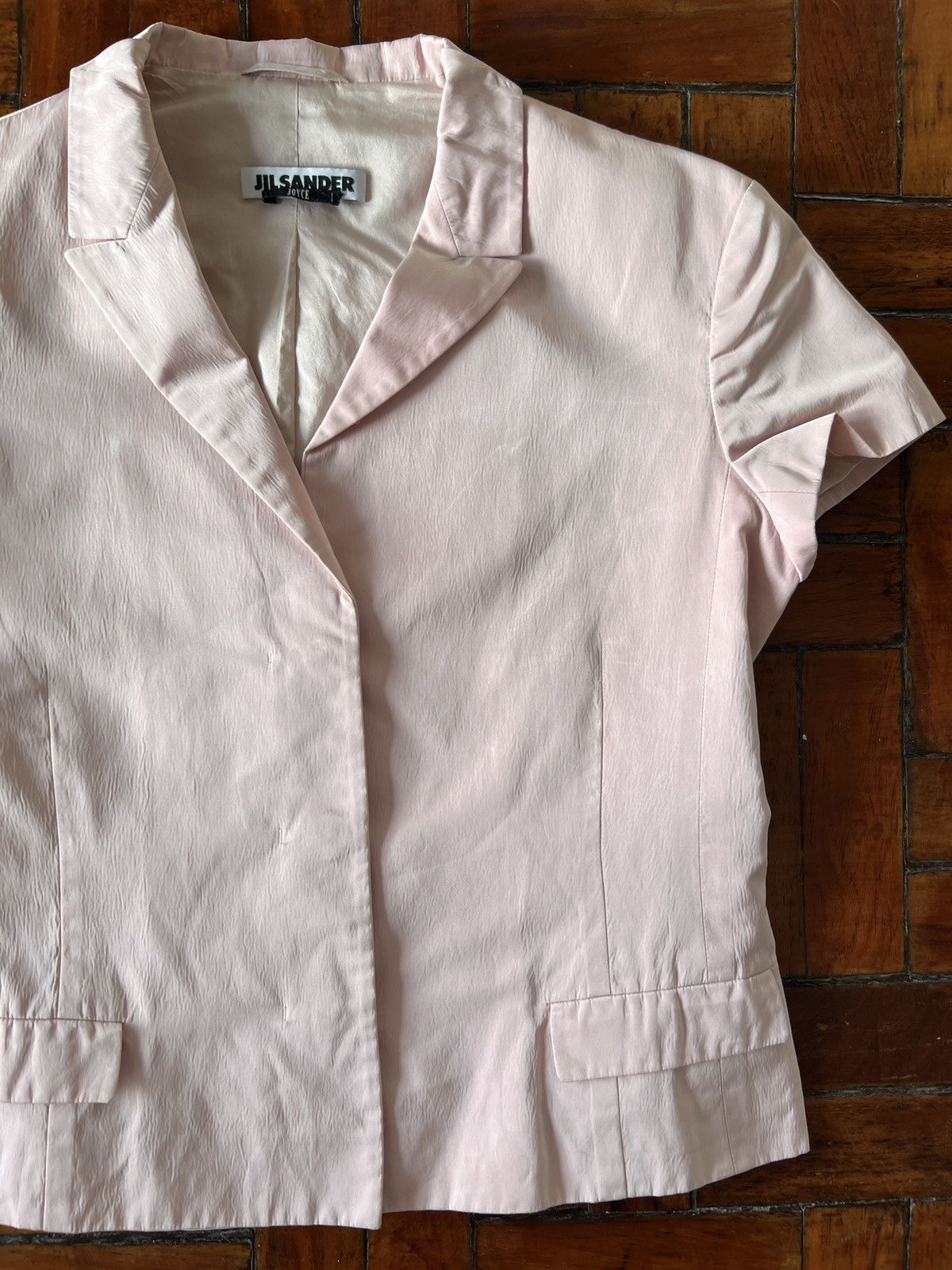 Jil Sander Jil Sander by Raf Simons pink blazer Size XXS / US 00 / IT 34 - 8 Thumbnail