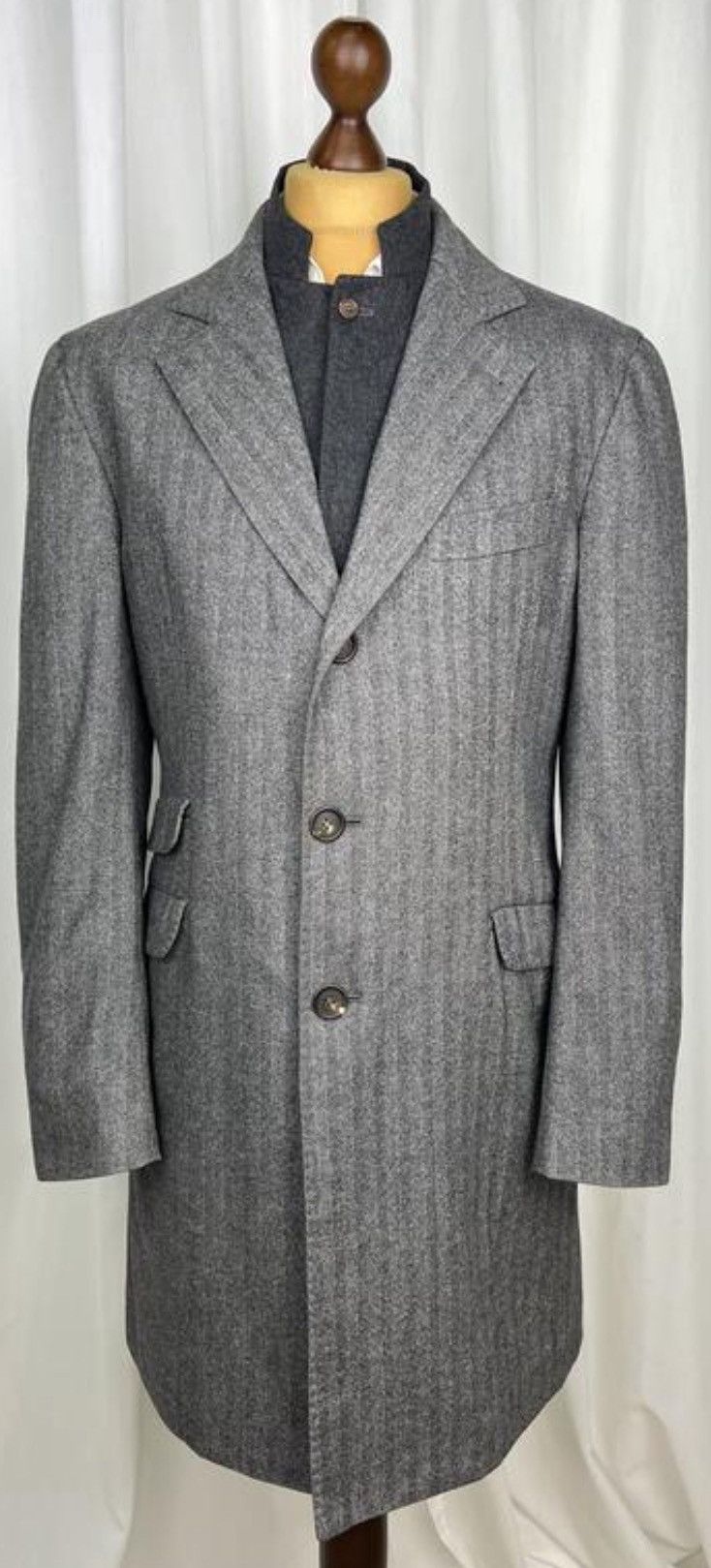 Brunello Cucinelli Brunello cucinelli wool\cashmere coat Size US L / EU 52-54 / 3 - 1 Thumbnail