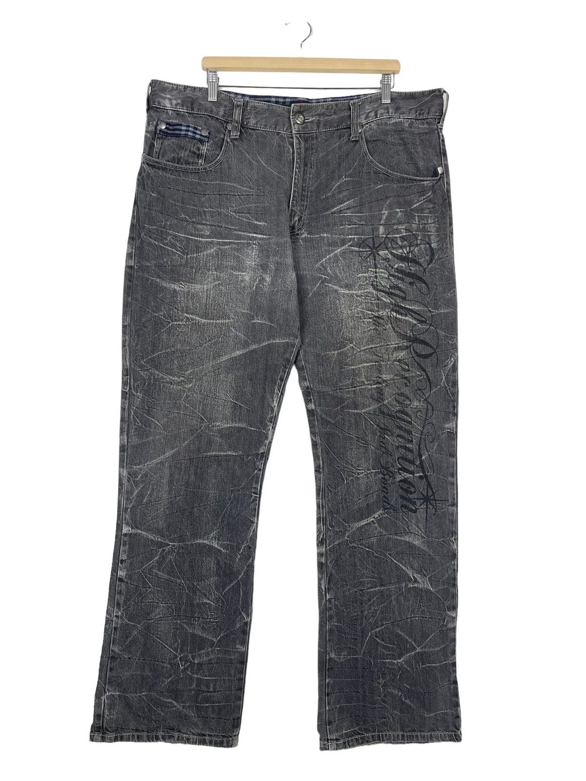image of Tornado Mart Japan Japanase Mild Life Flare Jeans in Grey, Men's (Size 42)