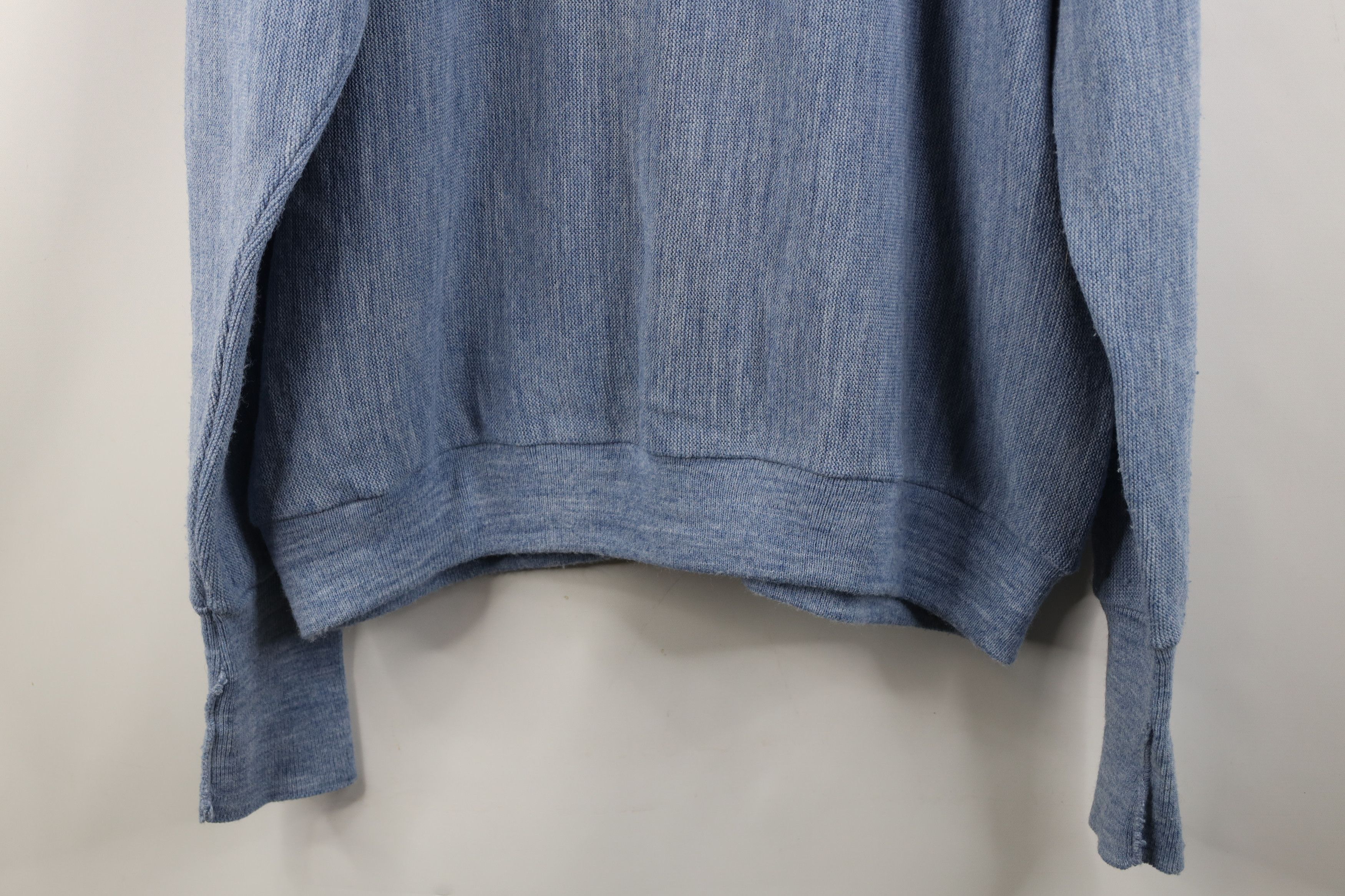Vintage Vintage 90s Streetwear Kurt Cobain Cardigan Sweater Blue USA Size US XL / EU 56 / 4 - 9 Thumbnail