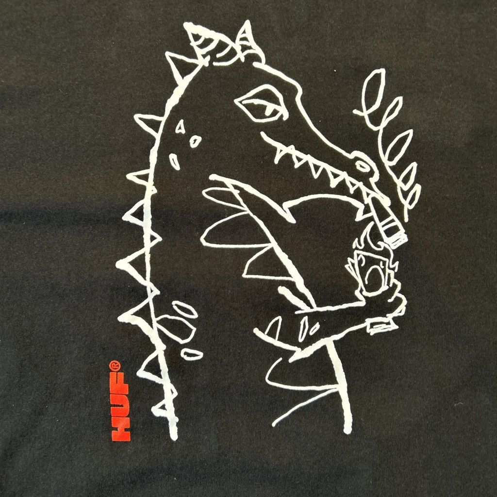 Huf Huf Smoking Dragon Tee Sz L Size US L / EU 52-54 / 3 - 2 Thumbnail