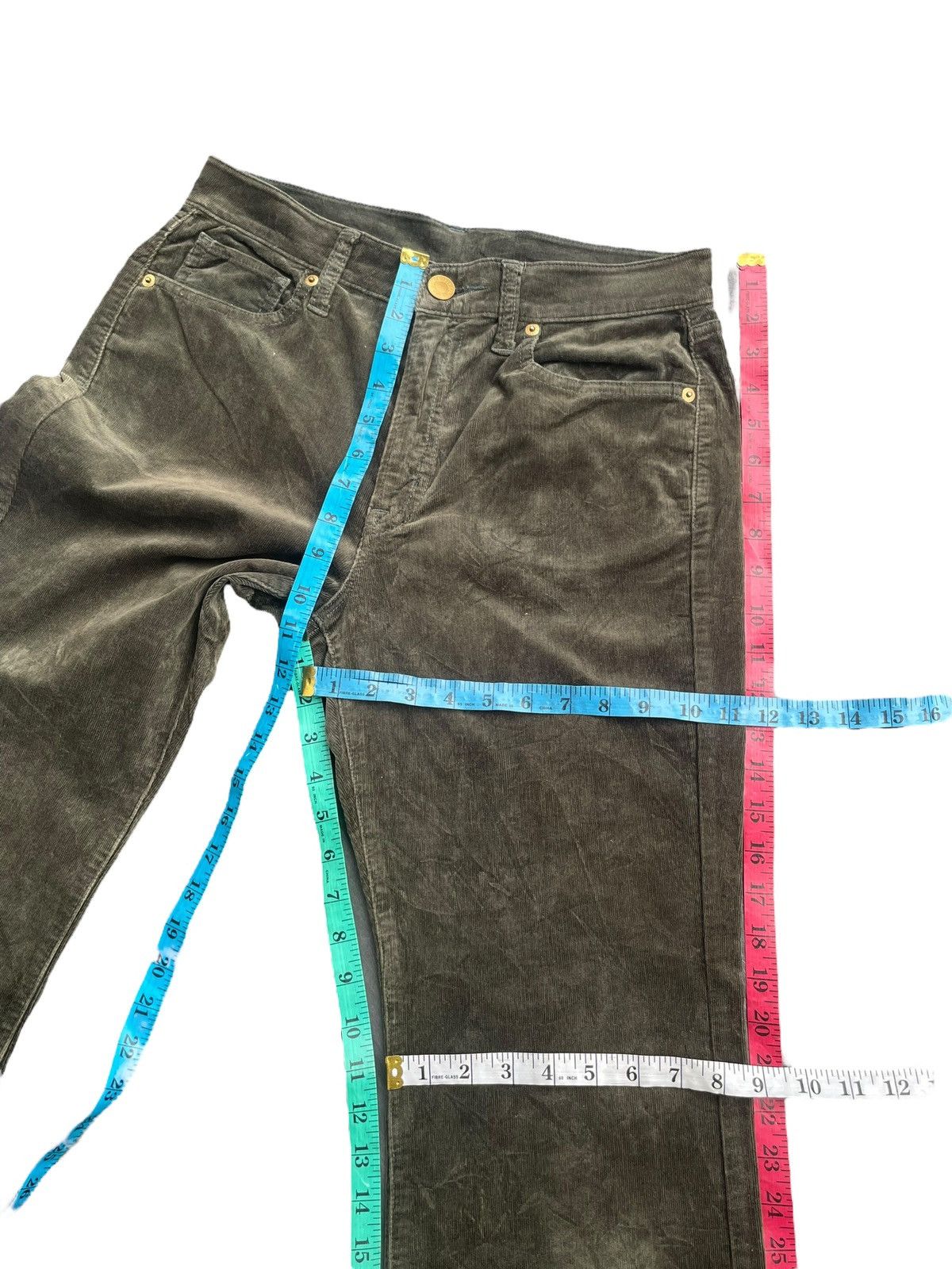 Japanese Brand × Uniqlo Flare Uniqlo Coduroy Jeans Size US 30 / EU 46 - 9 Thumbnail