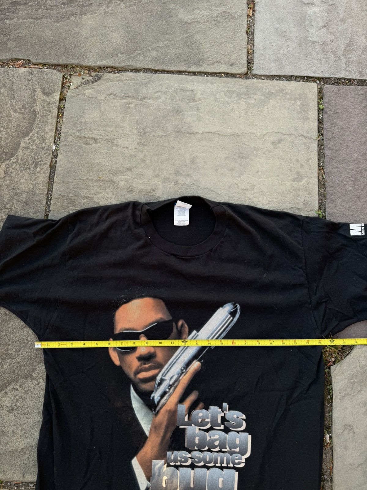 Warner Bros Men In Black Movie Promo T Shirt Size US XL / EU 56 / 4 - 5 Thumbnail