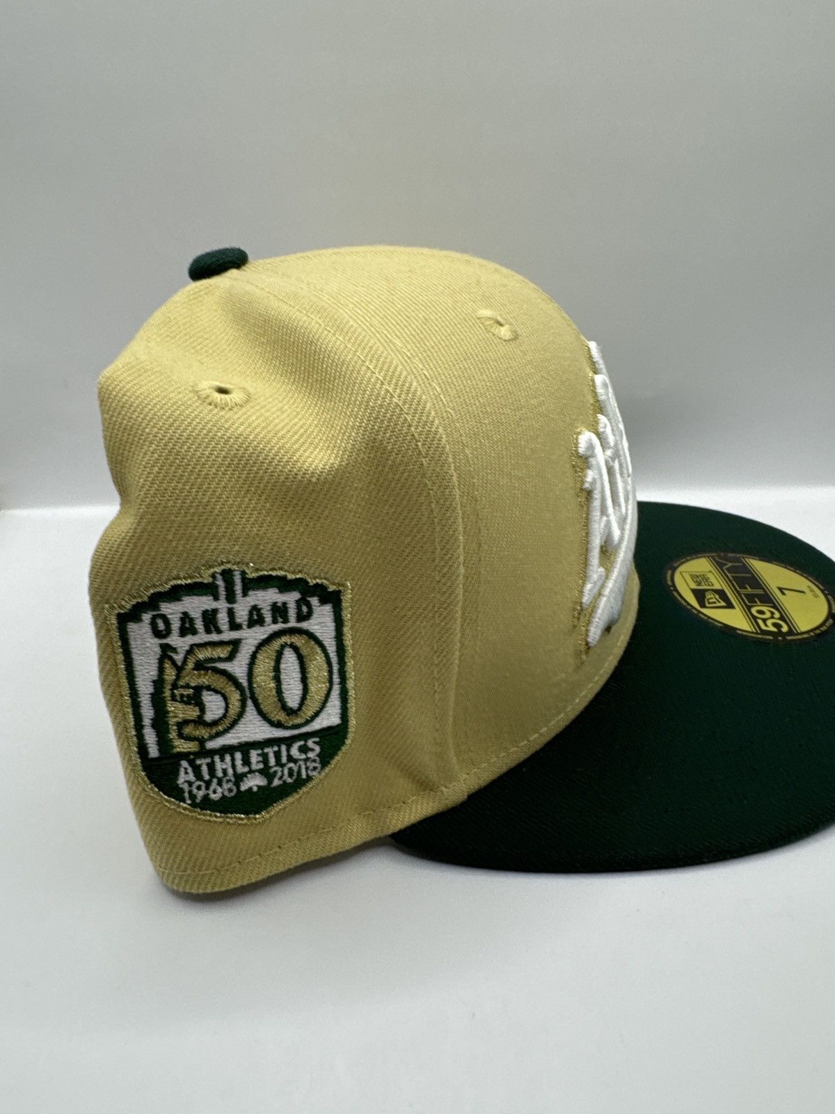 Hat Club × MyFitteds × New Era Topperzstore Oakland athletics script size 7 Size ONE SIZE - 2 Thumbnail