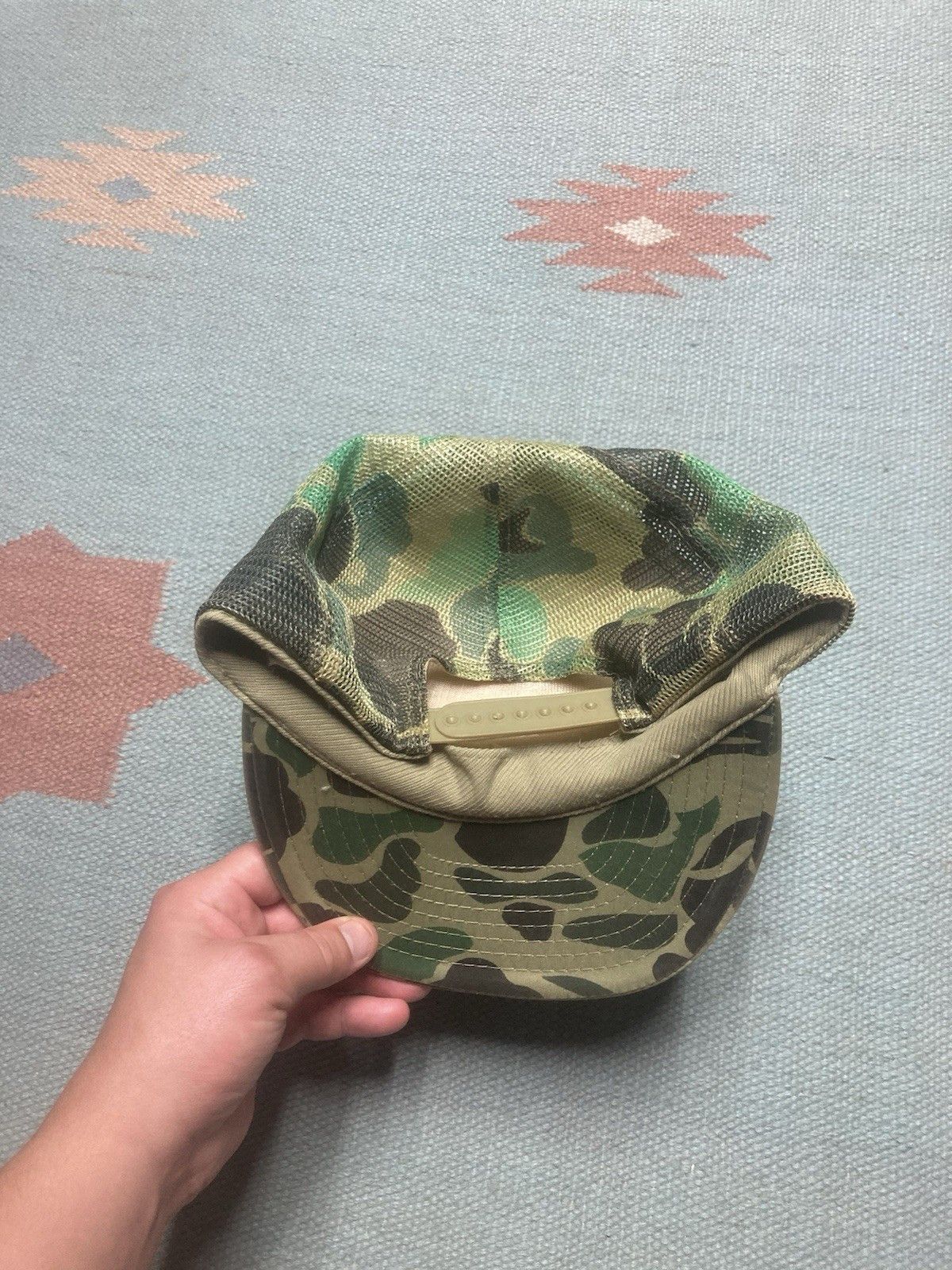 Vintage trucker hat duck camo Bodi Lake Michigan upper peninsul deer Size ONE SIZE - 4 Thumbnail