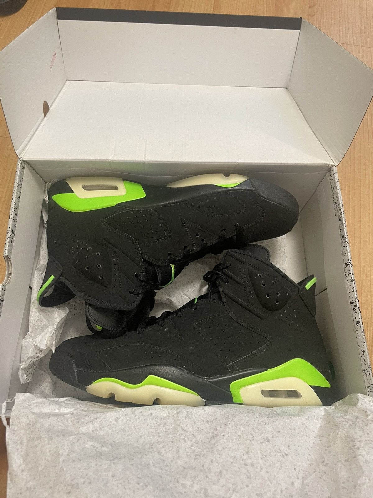 Jordan Brand Jordan 6 Retro ‘Electric Green’ Size US 12 / EU 45 - 5 Thumbnail