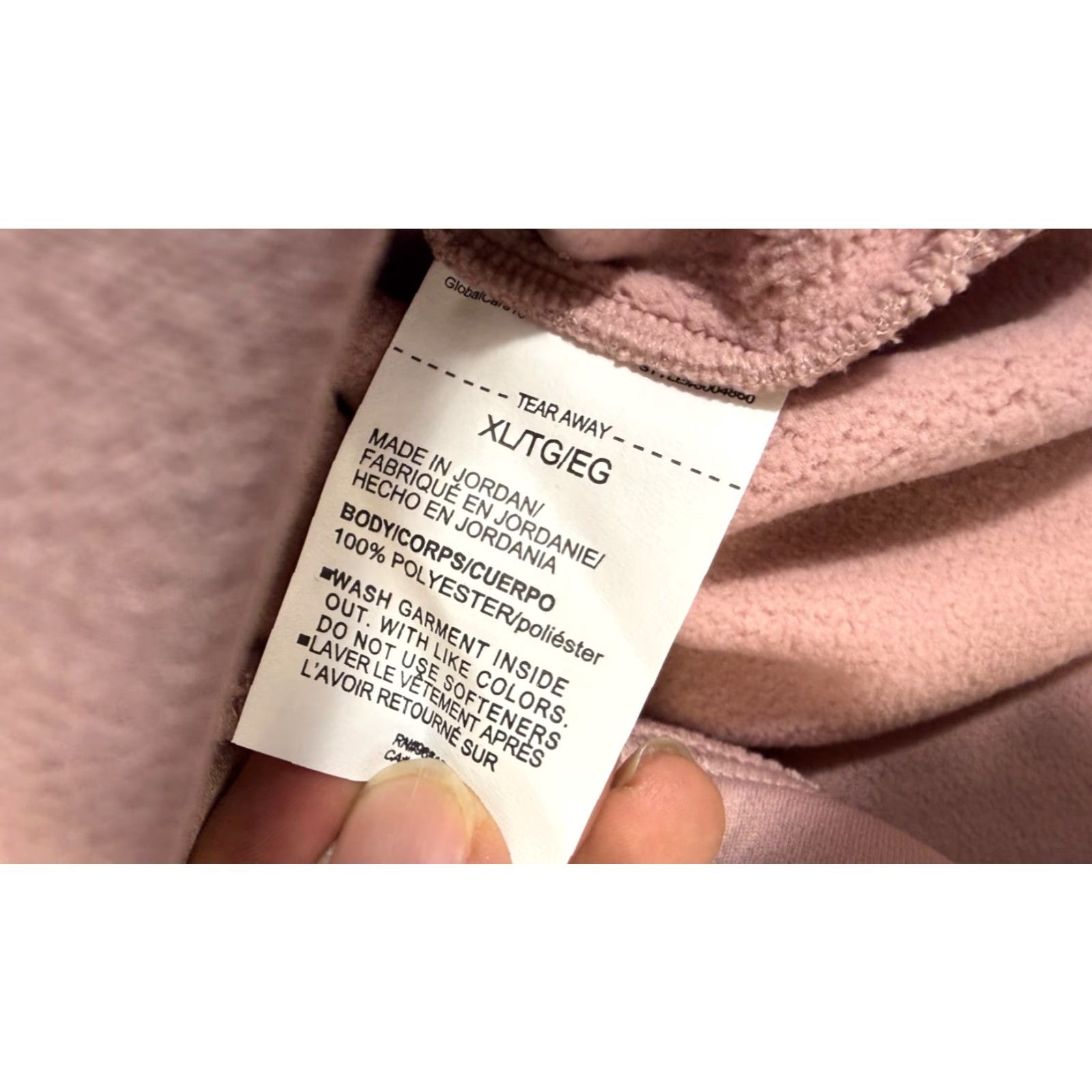 Under Armour Under Armour Fleece Sweater Womens XL Pink Half-Zip Mock Neck Pullover Long Sleeve NWOT Size XL / US 12-14 / IT 48-50 - 7 Thumbnail