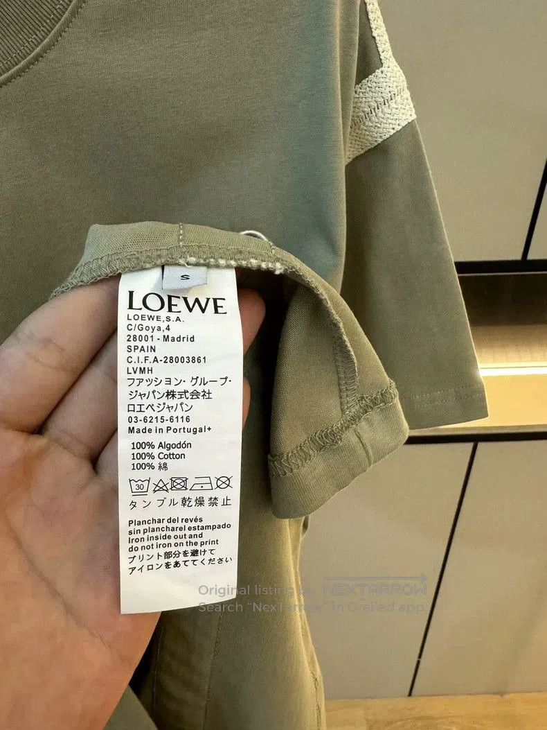 Loewe LOEWE Logo Embroidered Cotton Short. Size US M / EU 48-50 / 2 - 3 Thumbnail