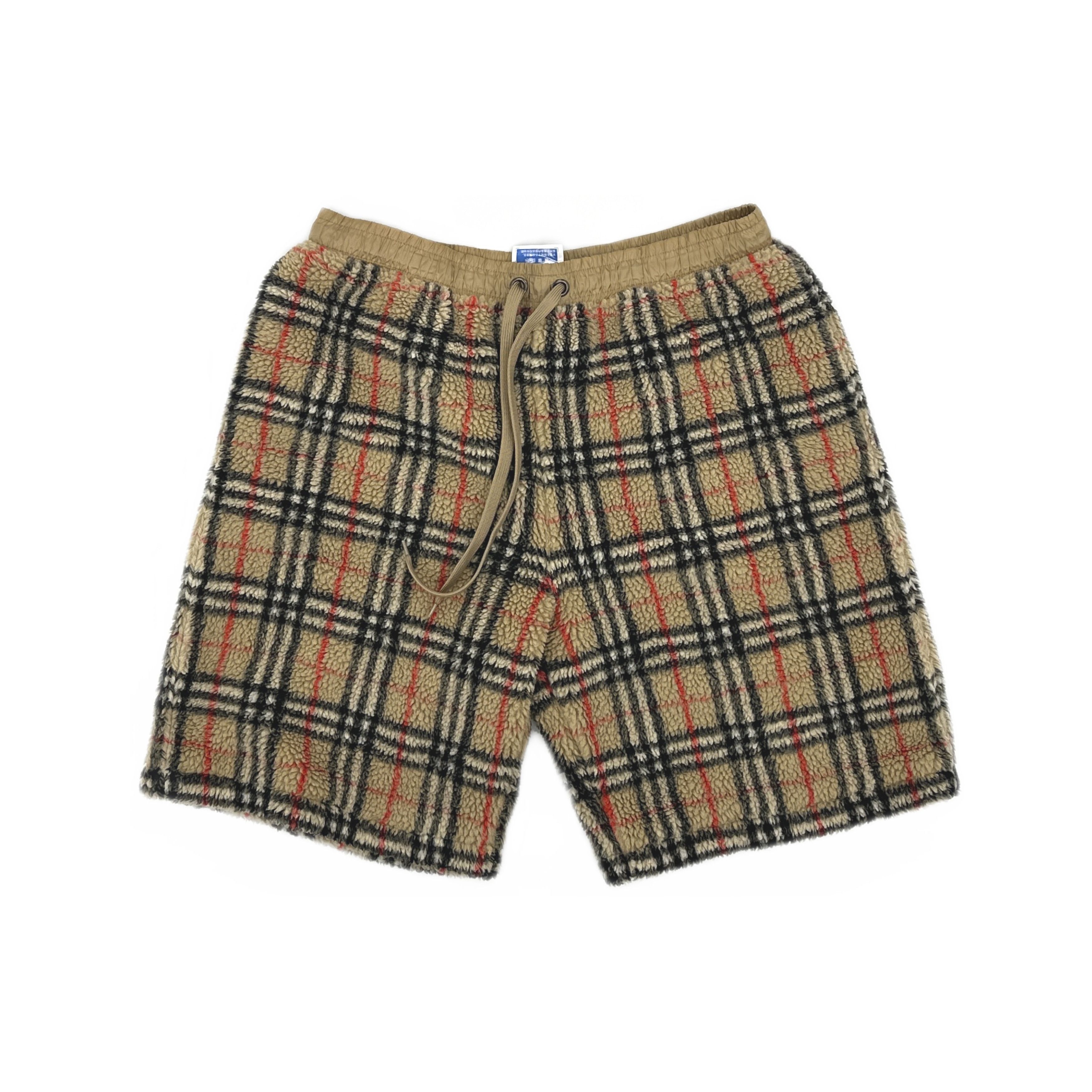 Burberry Burberry Plaid Fleece Shorts Size XL Size US 36 / EU 52 - 1 Thumbnail