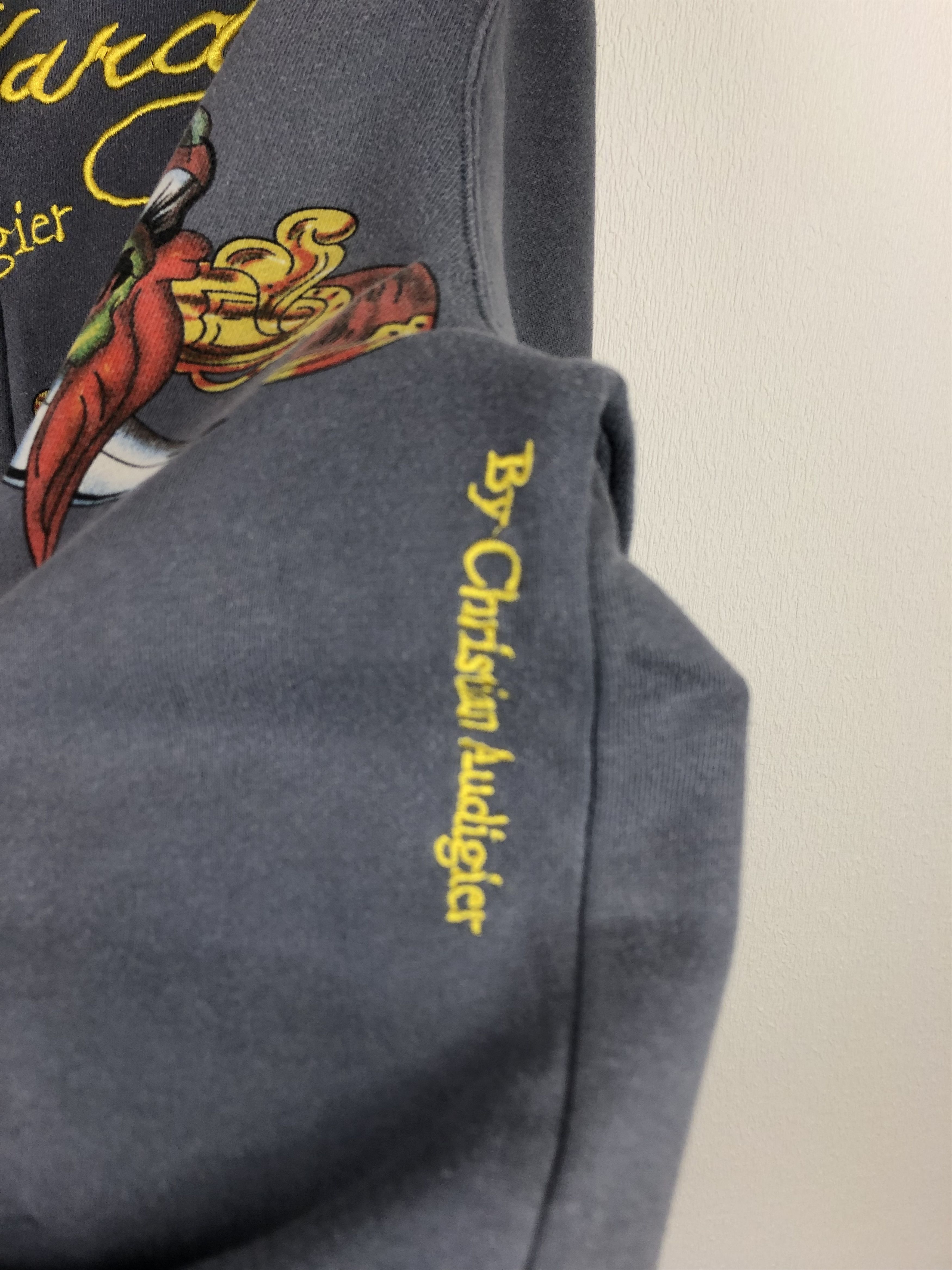 Ed Hardy × Vintage Vintage Ed Hardy Hoodie Jacket Rare Skull Hype Size US L / EU 52-54 / 3 - 9 Thumbnail