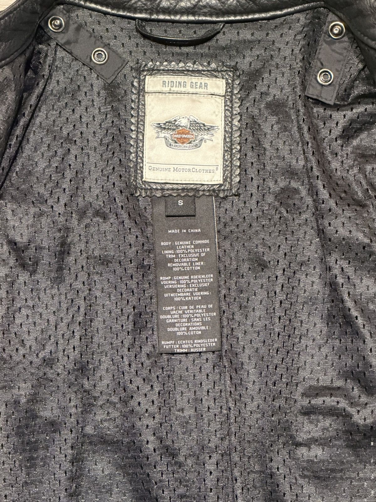 Harley Davidson Harley Davidson Leather Jacket Size S / US 4 / IT 40 - 6 Thumbnail