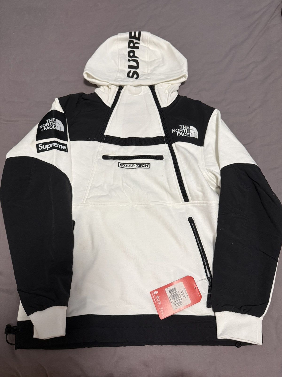 The North Face Supreme tnf the north face 16ss steep tech hooded sweatshirt Size US S / EU 44-46 / 1 - 1 Thumbnail
