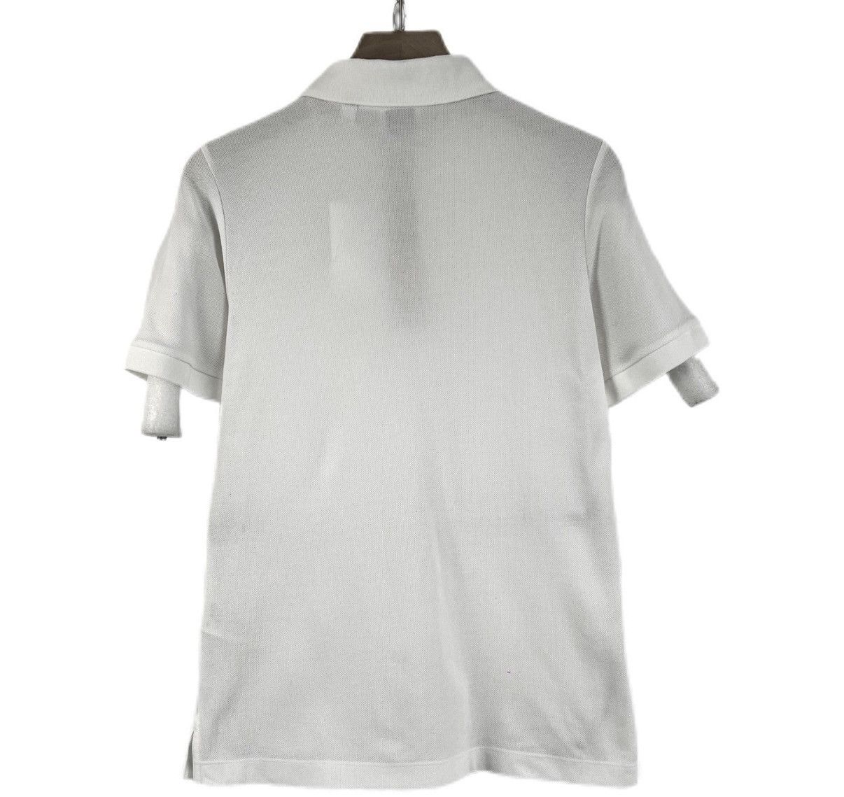 Burberry Burberry White Button Straight Short Sleeve Polo Shirt K12 Size US S / EU 44-46 / 1 - 2 Thumbnail
