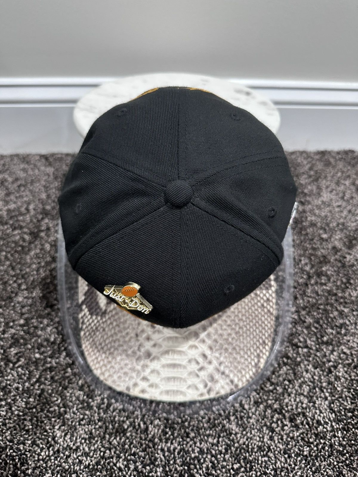 Just Don Just Don x Mitchell & Ness NFL Pittsburgh Steelers Black Hat Size ONE SIZE - 5 Thumbnail