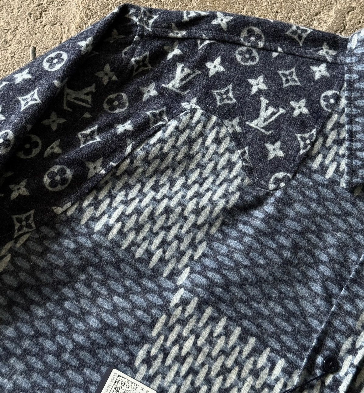 Louis Vuitton Louis Vuitton - Virgil Abloh / Nigo - SS20 - Flannel Shirt Size US XXL / EU 58 / 5 - 8 Thumbnail