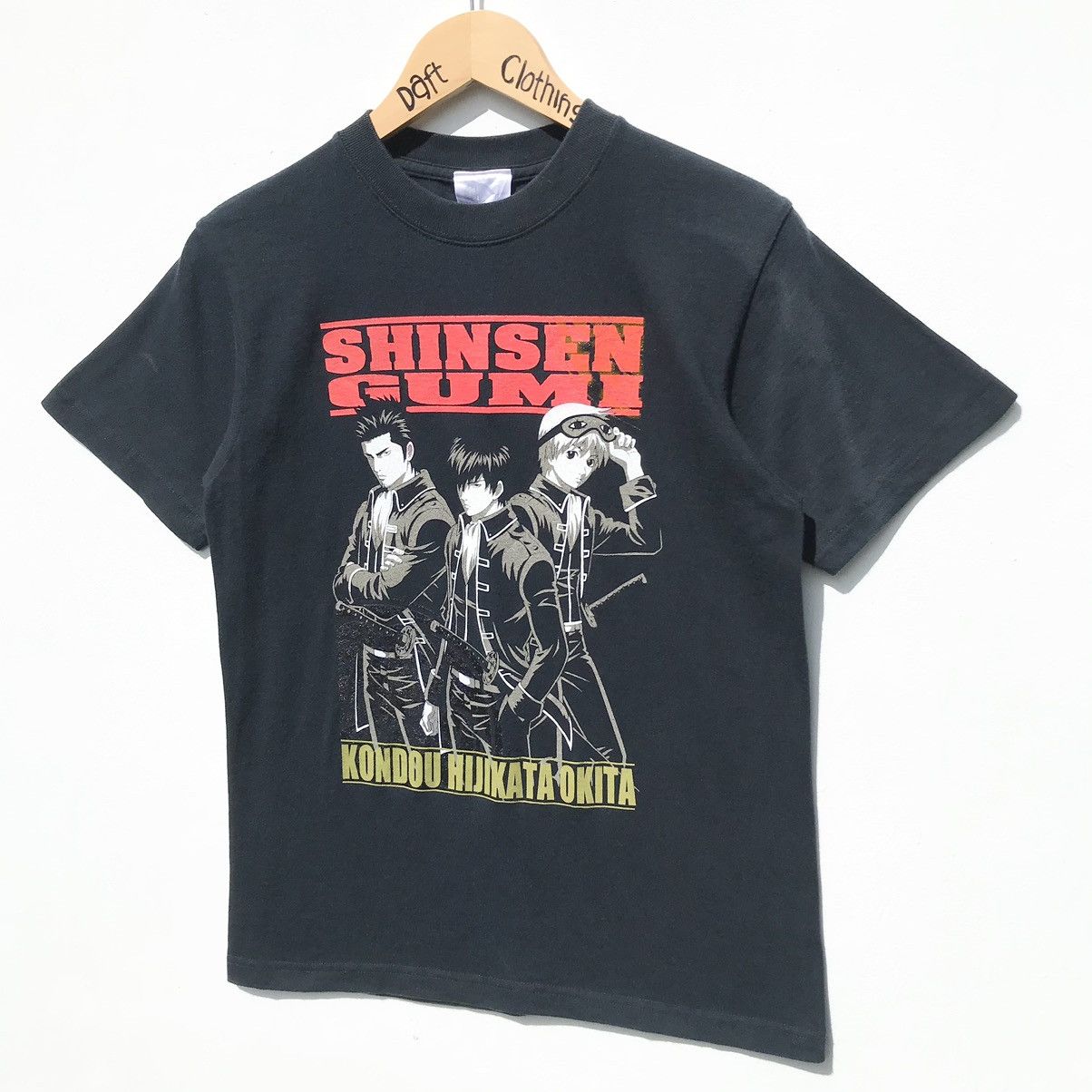 Anime × Japanese Brand Gintama Shinsen Gumi Japanese Anime Shirt SunFaded Size US S / EU 44-46 / 1 - 3 Thumbnail