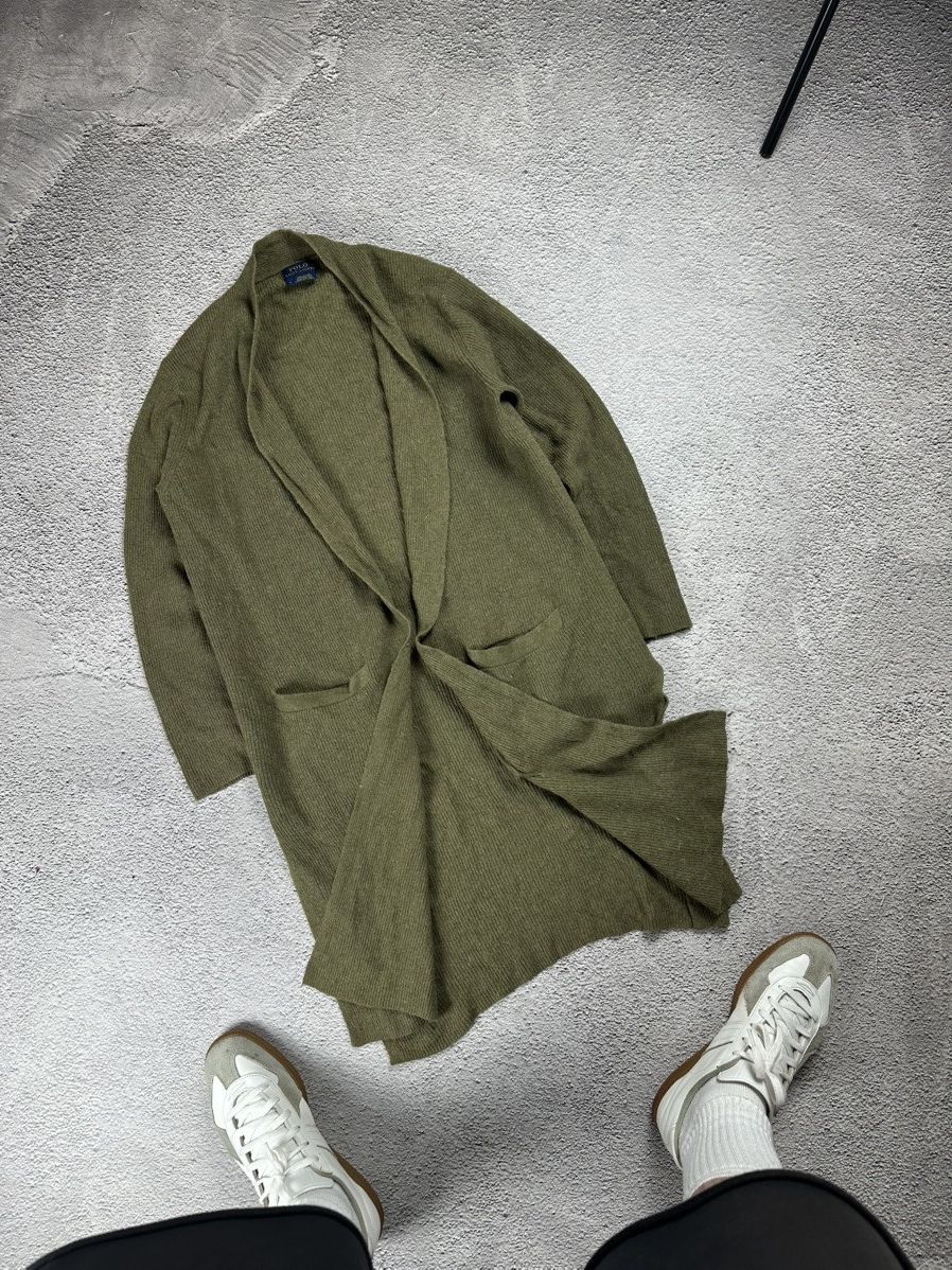 Ralph Lauren Vintage Polo Ralph Lauren Wool Cashmere Open Cardigan Y2K Size M / US 6-8 / IT 42-44 - 1 Thumbnail