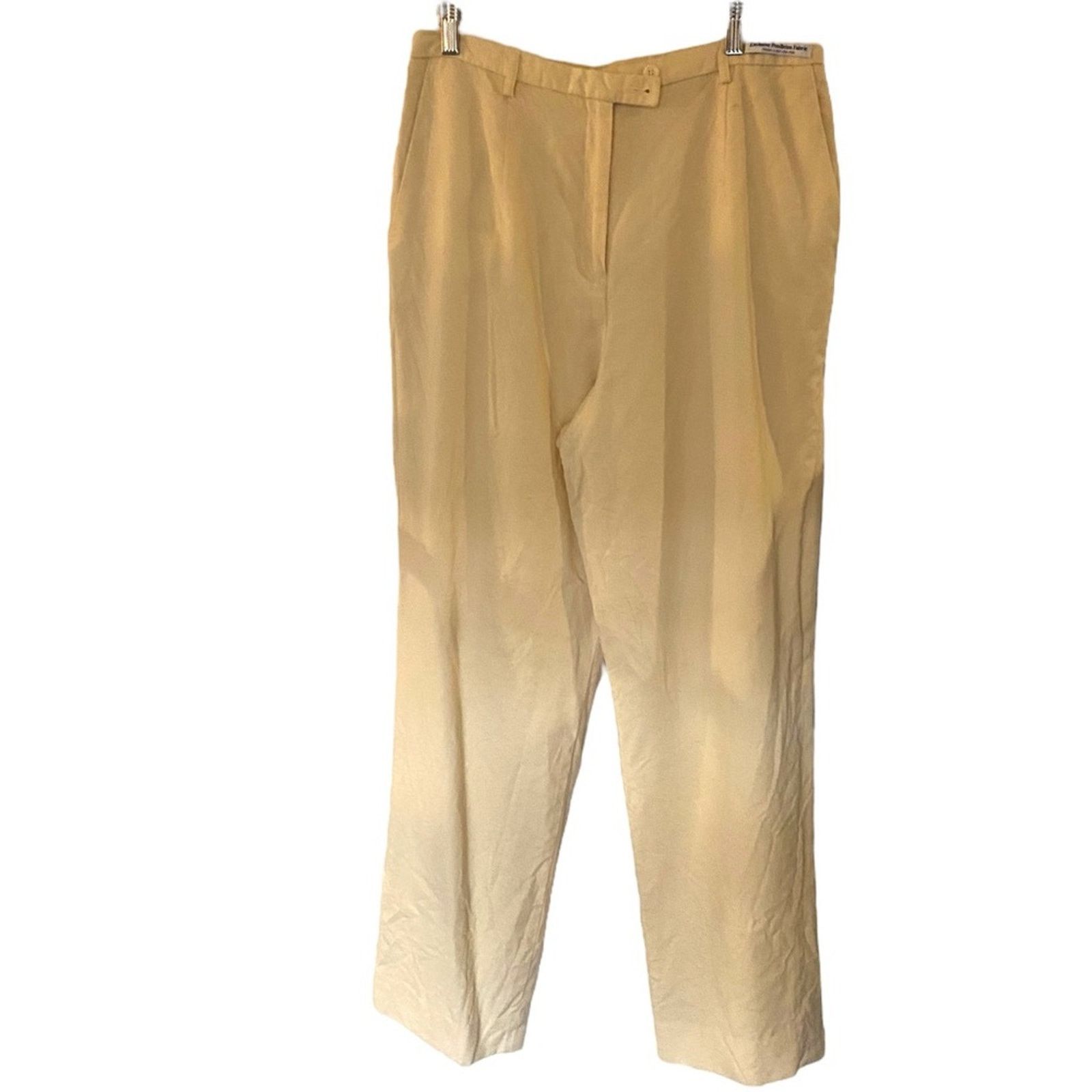 Pendleton Women's Cream High Waist -trousers Virgin Wool 14